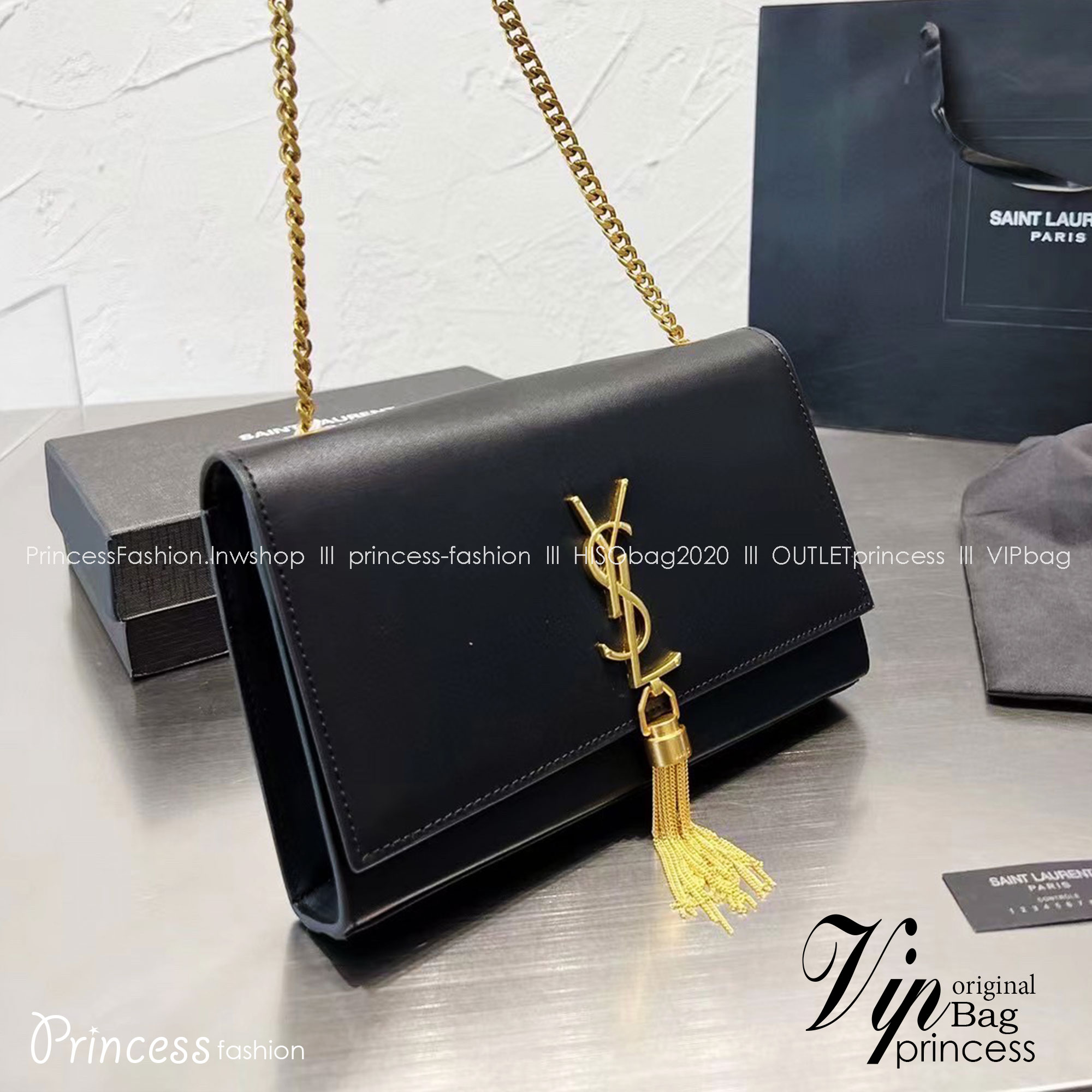 YSL Kate Tassel Shoulder Bag / YSL BAG พร้อมส่ง 6 สี กระเป๋าสะพายแบรนด์หรู รุ่นฮิตลอดกาล งานสวยดูดีมีระดับ ปั้มทุกจุด งานหนังเรียบสวยมากๆ