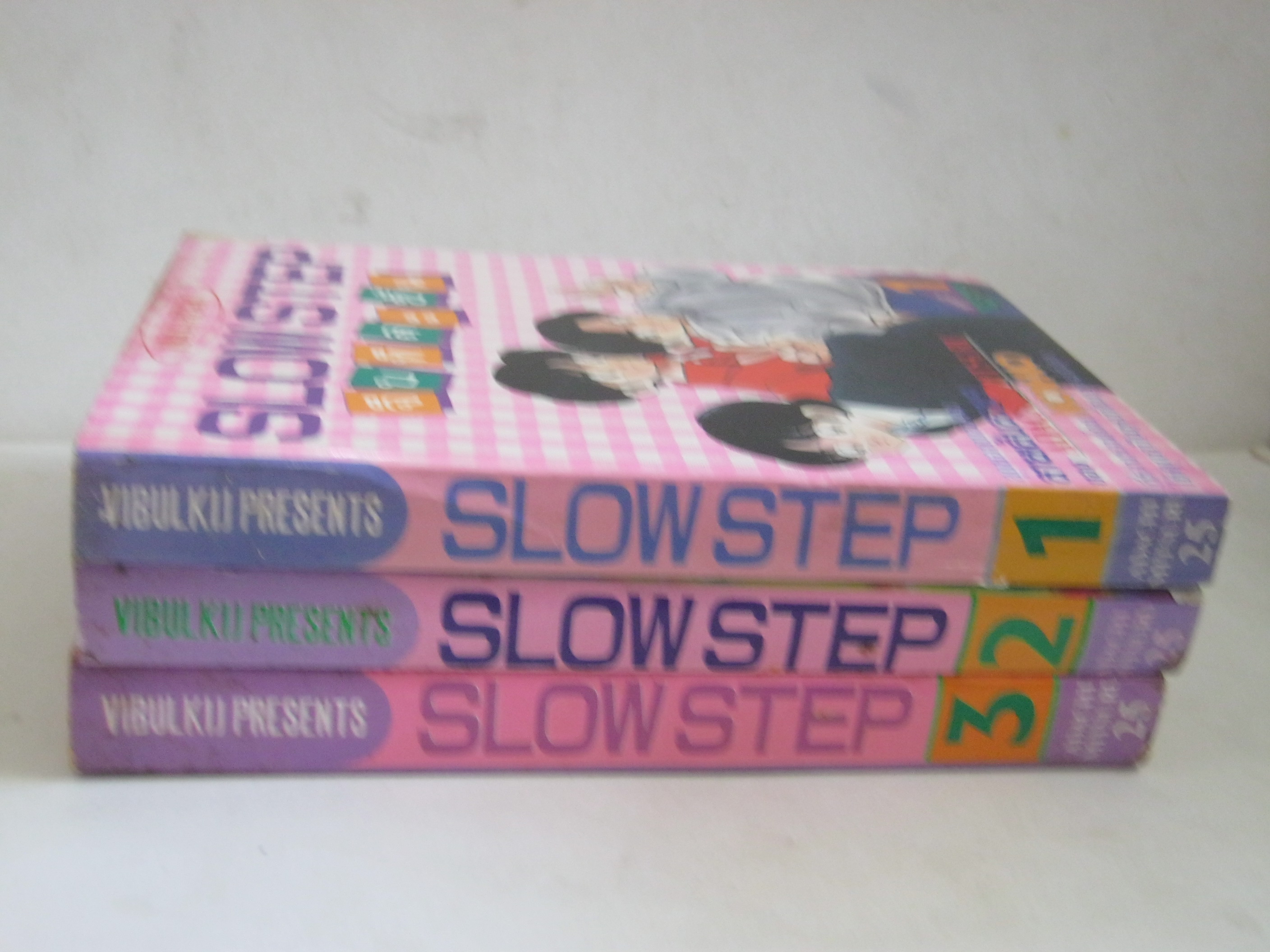 SLOW STEP จีบทีละขั้น (3 เล่มจบชุด) Mitsuru Adachi เขียน***สินค้าหมด***