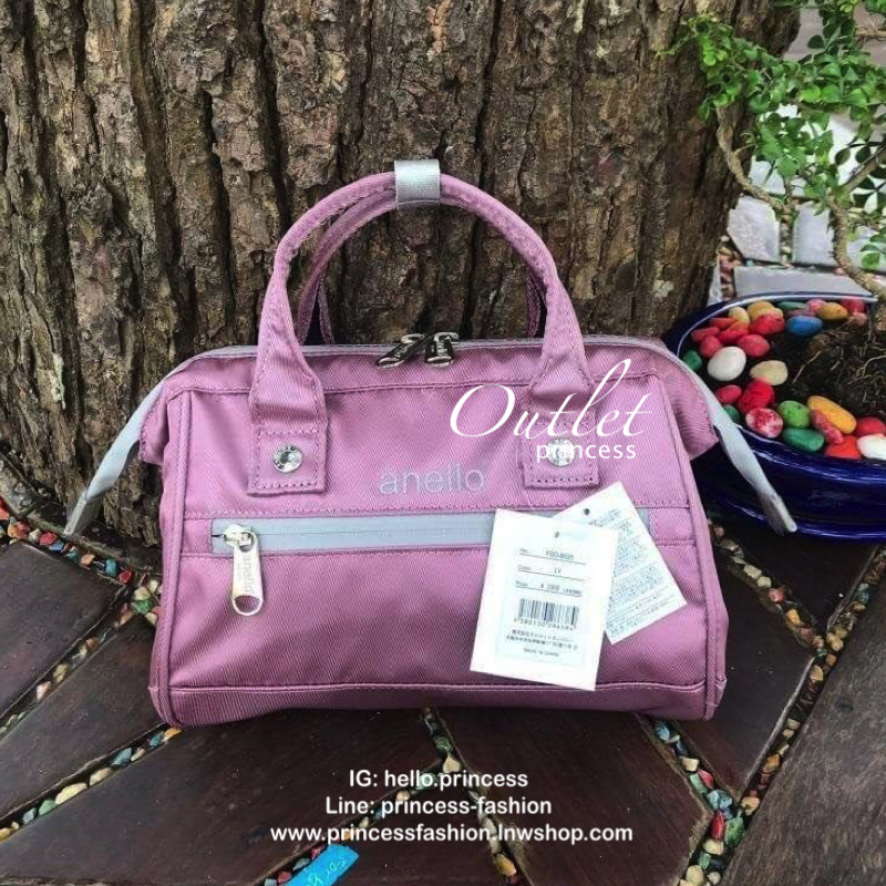 Anello Repellency Edition2 Mini Shoulder Bag (FSO-B025) กระเป๋าสะพายข้างวัสดุNylon & Polyesterหนา กันน้ำได้ น้ำหนักเบา มาพร้อมสายสะพายถอดและปรับความยาวได้ เปิดปิดด้วยซิปคู่ ภายในกว้างใส่กระเป๋าสตางค์ยาว มินิไอแพคได้ รุ่นใหม่ลิมิเตทที่น่าสะสมเลยคร้า!