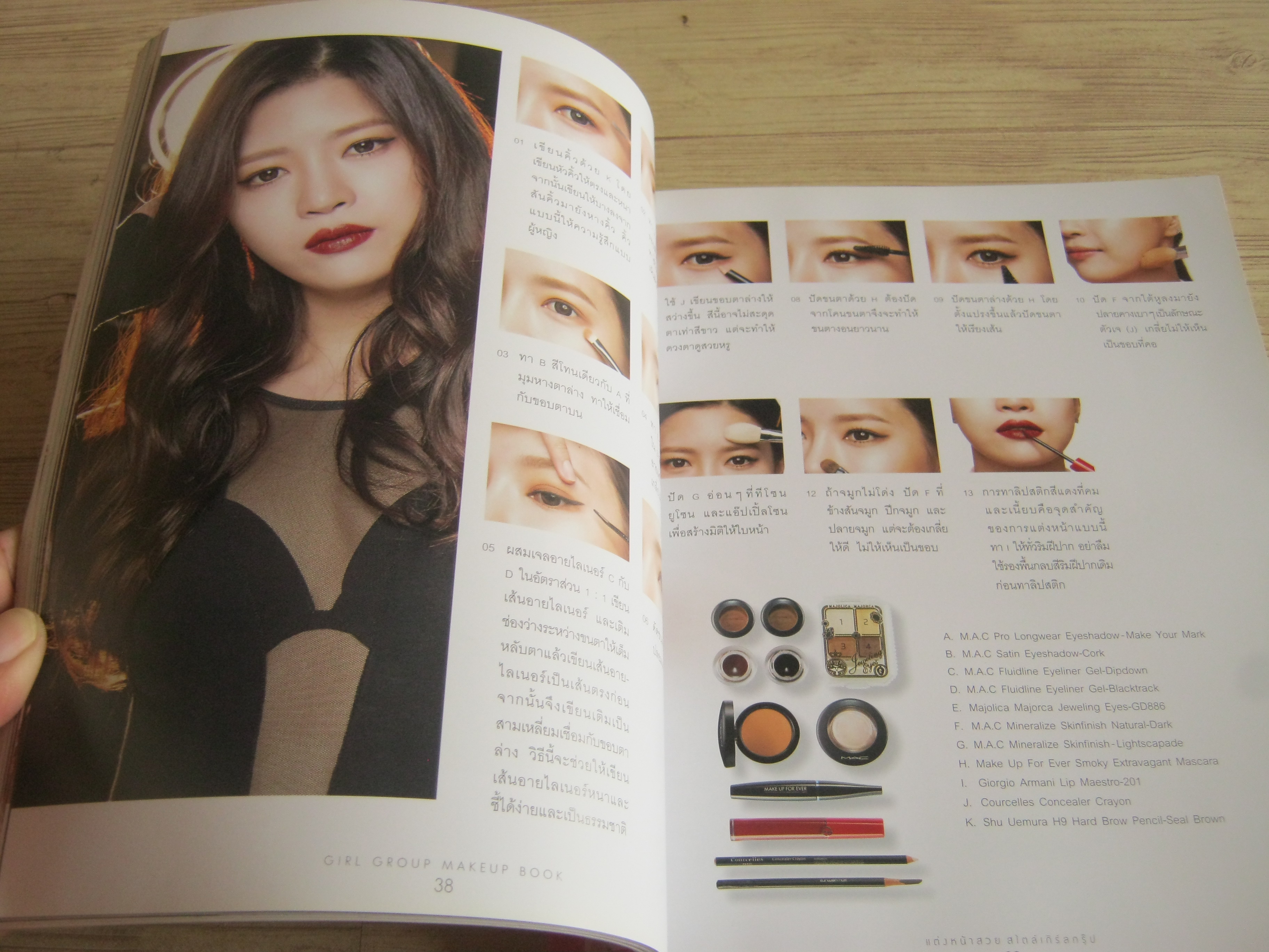 แต่งหน้าสวย สไตล์เกิร์ลกรุ๊ป (Girl Group Makeup Book) ชินกยองมีและโอฮีจิน เขียน อภิศรี แปล