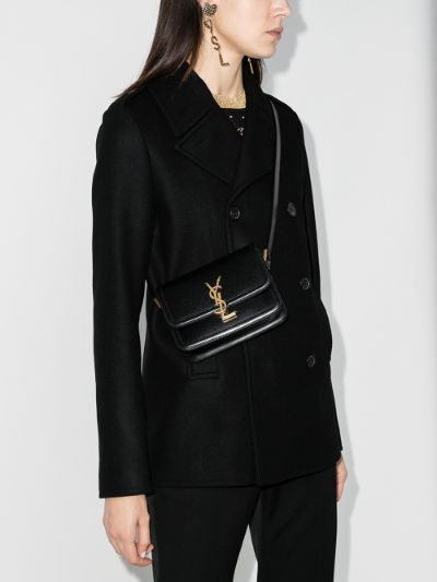 VIP GIFT 】หนังแท้ YSL SAINT LAURENT Saint Laurent small Solferino satchel crossbody bag
