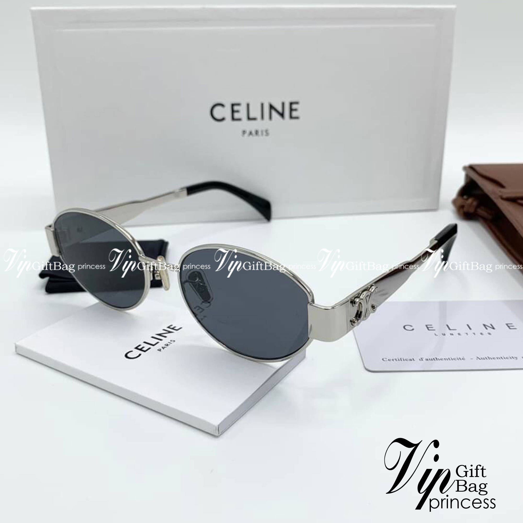 CELINE SUNGLASSES แว่นตากันแดดซีลีน เกรดออริจินอล 1:1 งานสวยสุด คุณภาพดี Hi-quality กันแดดเต็มประสิทธิภาพ UV protection ภาพถ่ายจากสินค้าจริง