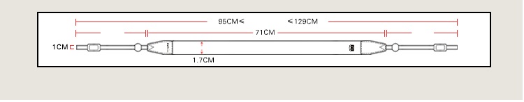 สายคล้องกล้อง cam2250 สีดำ