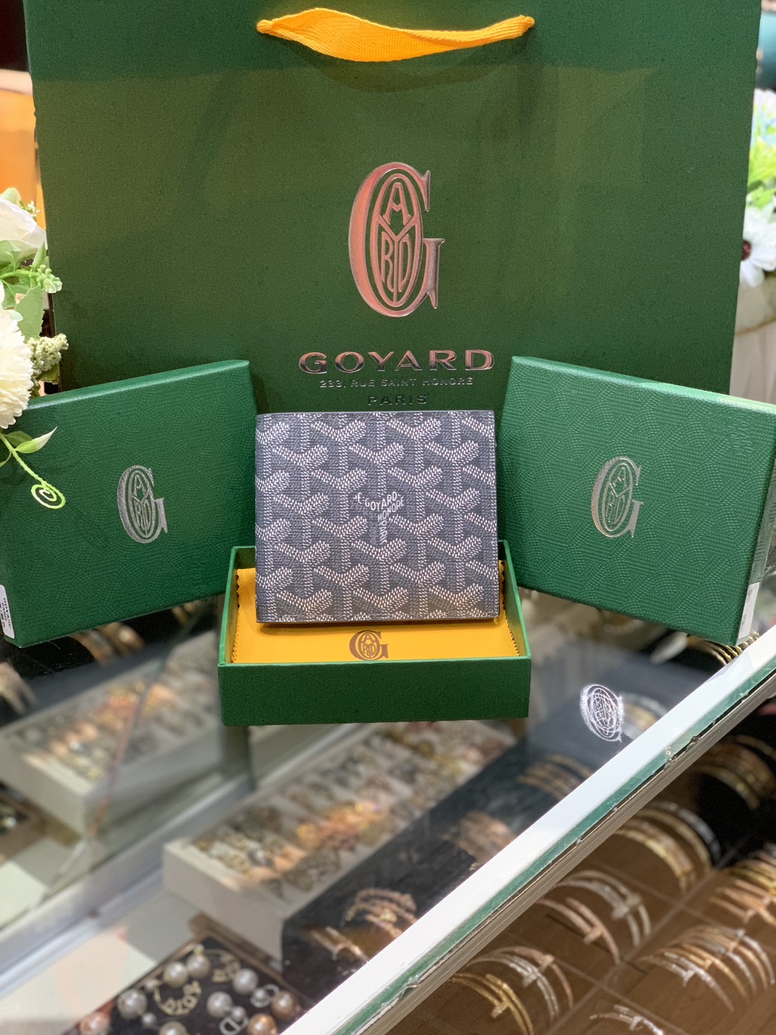 ORI หนังแท้ | Goyard Victoire Wallet / Goyard Short Men Wallet กระเป๋าสตางค์โกยาร์ เรียบหรู มีฟังก์ชันและสไตล์ให้เลือกด้วยช่องใส่บัตรหลายช่อง