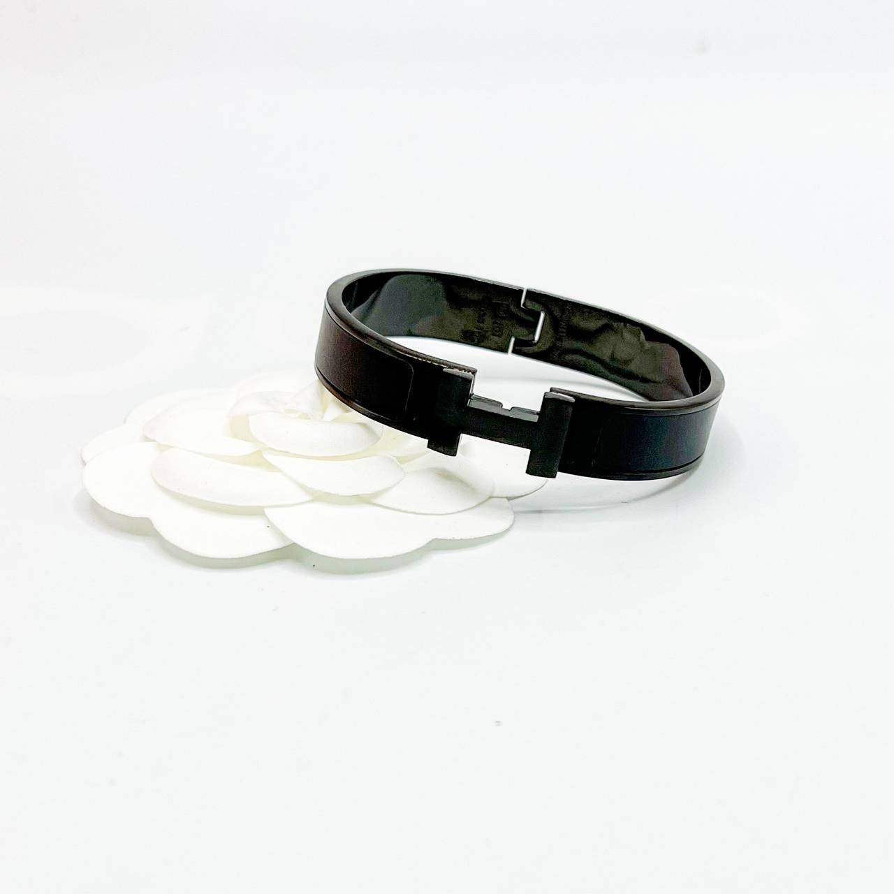 HERMES Clic HH So Black bracelet ออริจินอล พร้อมส่งที่ไทย เกรดใช้งานสลับของแท้ ใช้งานต่างประเทศได้