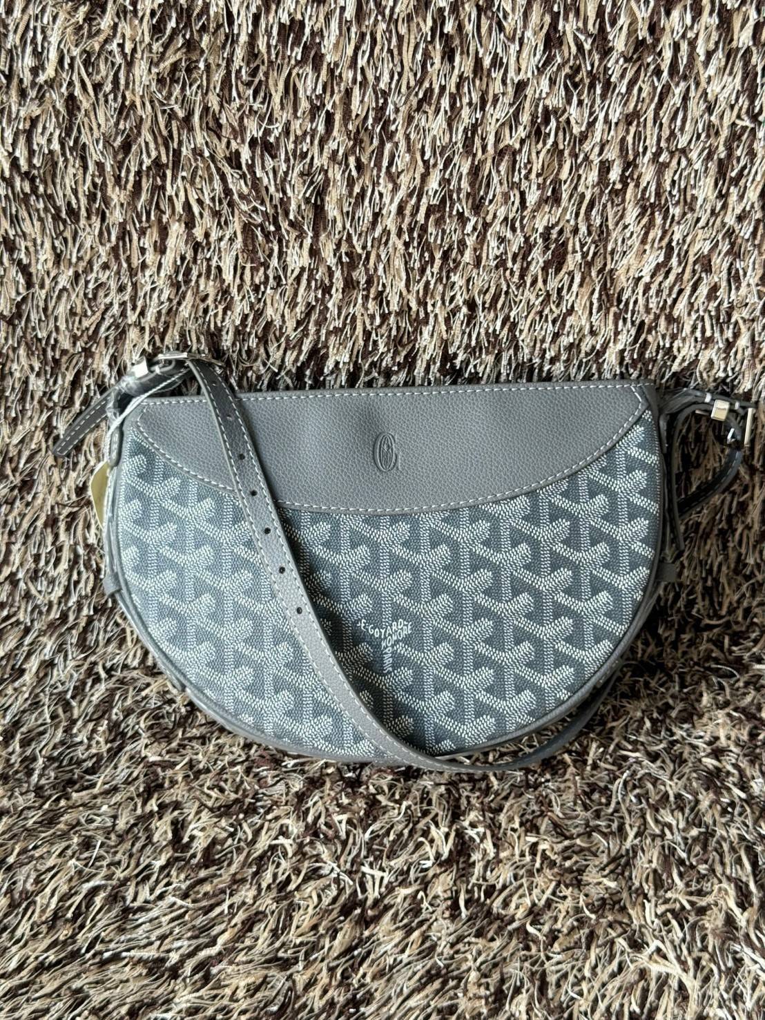 ORI หนังแท้ | GOYARD Hirondelle Bag กระเป๋าสะพายทรงครึ่งวงกลม ใข้งานได้หลายแบบทั้งในสไตล์ลําลอง