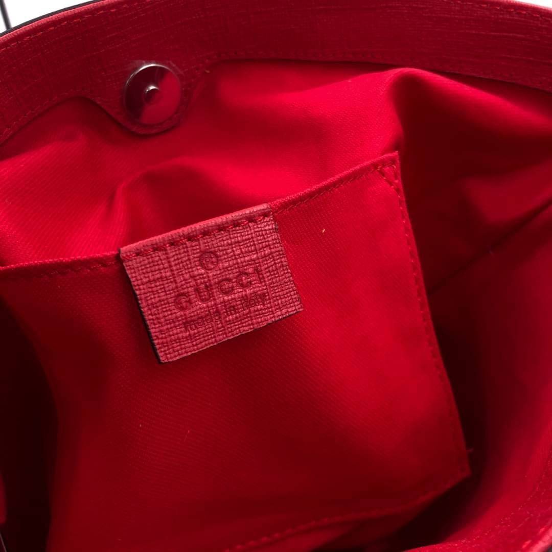 VIP 】Animal-Friendly Gucci Kid GG Supreme Tote Bag งานหนังแท้ทรงตั้งสวย ขนาดกะทัดรัด จุของได้เยอะ ใช้ได้ทั้งเด็กและผู้ใหญ่ น่ารักมากค่ะ