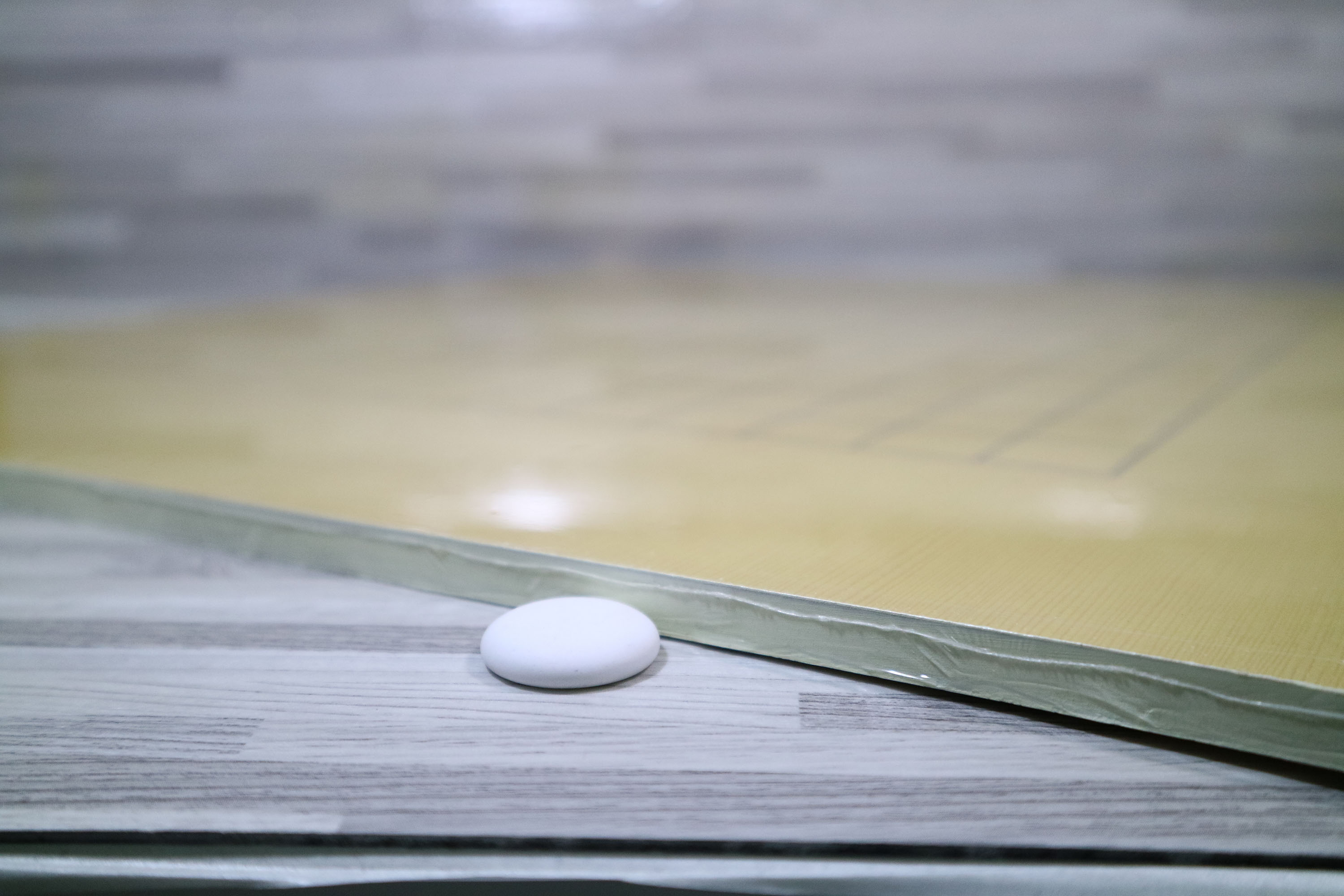 กระดานหมากล้อมไม้ไผ่ 19x19 เส้น และ 13x13เส้น(หนา 0.8 ซม.)