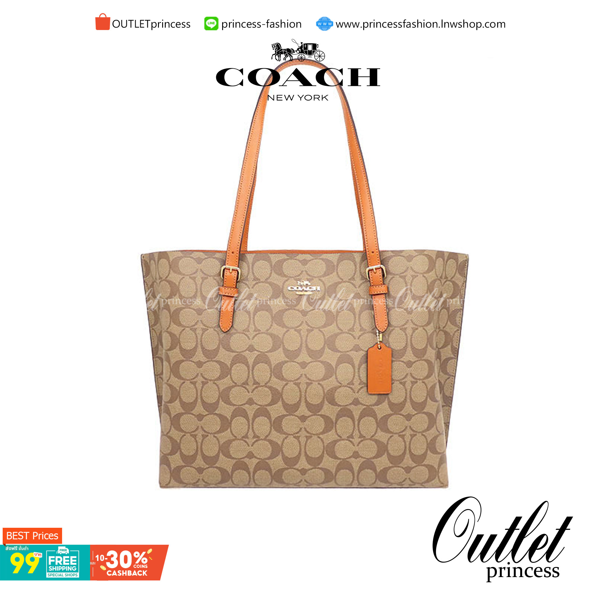 COACH 1665 MOLLIE TOTE IN SIGNATURE CANVAS กระเป๋าโท้ทใบใหญ่ ไม่ต้องกลัวของหล่นหายอีกต่อไป!! ทรงสวยใส่ของได้เยอะจริงๆ สีนี้คือคุณหนูหรูจัดมาก!! วัสดุหนังแคนวาสเคลือบลาย ภายในโล่งกว้าง มีช่องซิปกลางใส่ของได้อีก สะพายใบนี้ไปต่างจังหวัดได้สบายๆ ตอบโจทย์สาวๆท