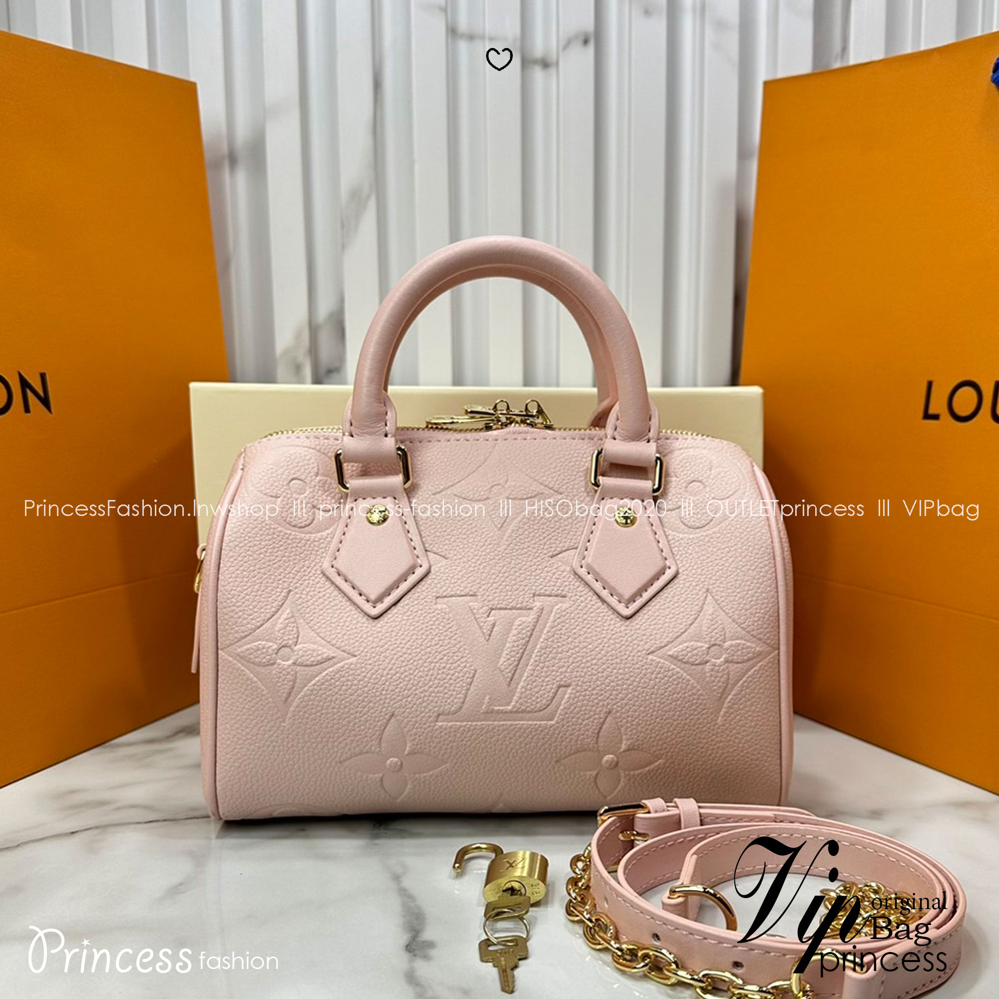 LV Speedy Bandoulière 20 Bag Monogram Empreinte Leather กระเป๋าสะพายทรงสปีดี้คลาสสิค สวยหรู กระเป๋าทรงหมอน รุ่นท็อปฮิต มีกุญแจล็อค