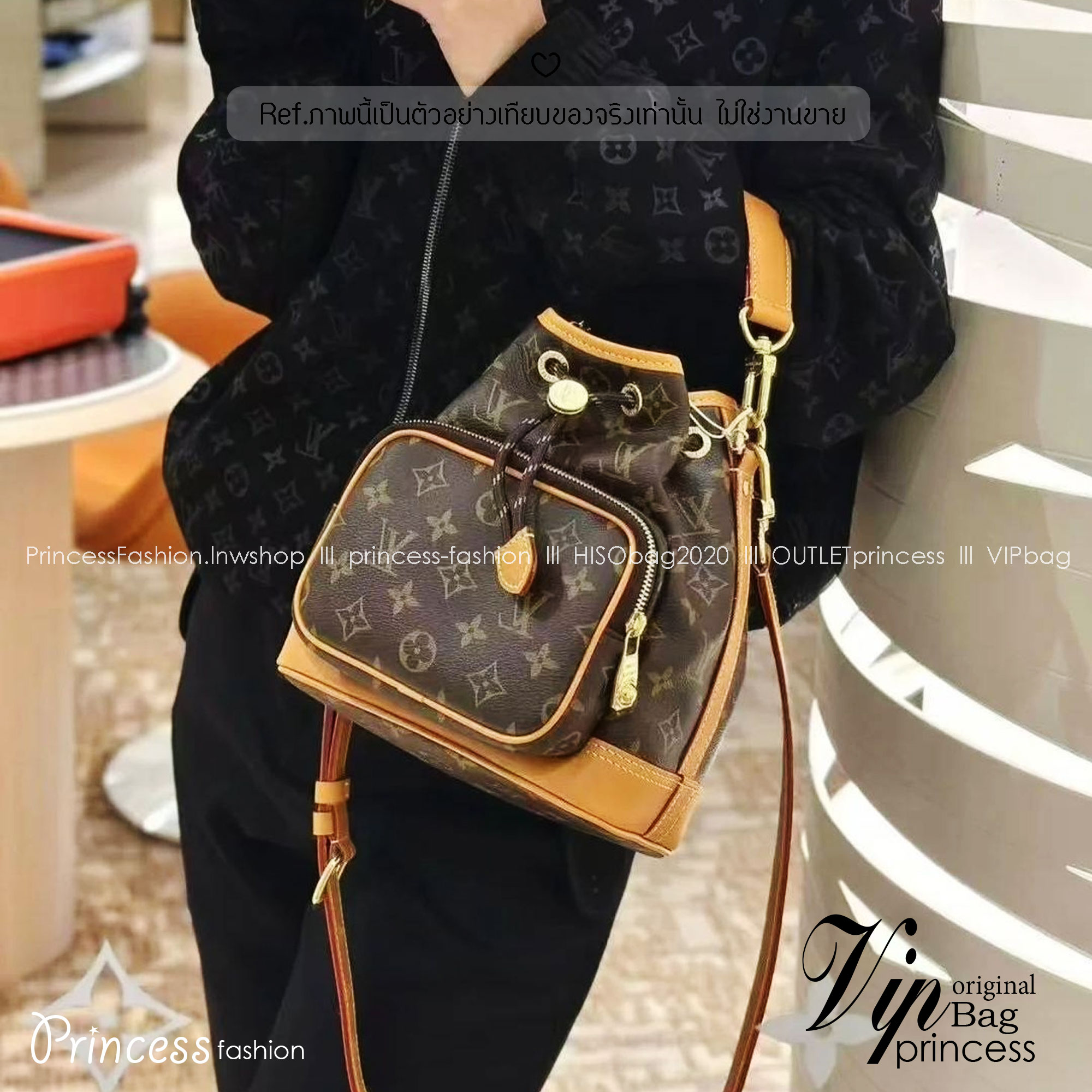 LV Noe Cargo bag / LV Bucket Bag กระเป๋าทรงบัคเก็ตใหม่ล่าสุด กระแสคาร์โก้มาแรงสุดๆ โดดเด่นเป็นเอกลักษณ์ด้วยลายพิมพ์โมโนแกรม รูดเปิด-ปิดปากกระเป๋าด้วยเชือกร้อยตกแต่งโลโก้อะไหล่ทองหรูหรา