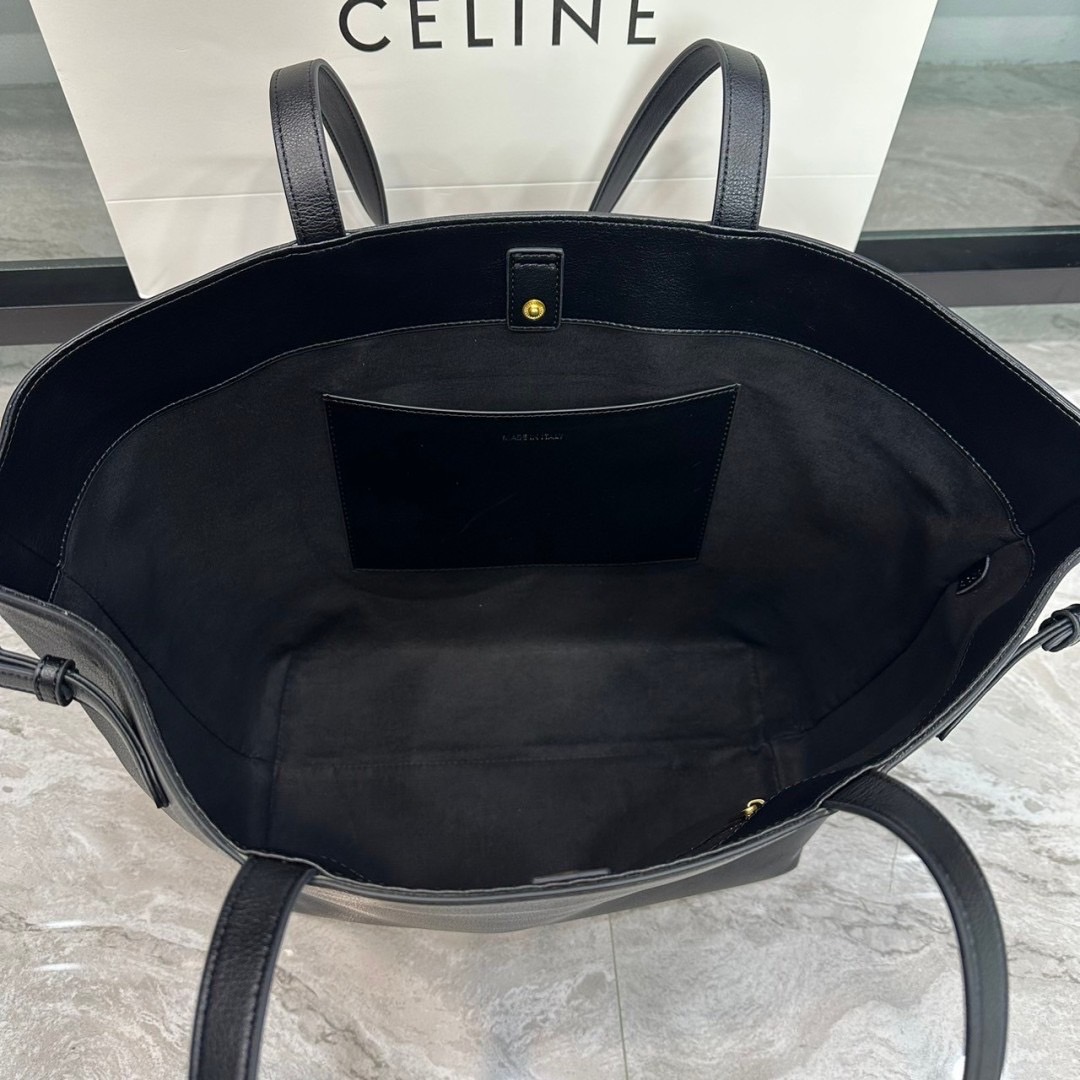 CELINE MEDIUM CABAS ANAÏS CUIR TRIOMPHE in Grained / Celine Tote Bag กระเป๋าสะพายทรงโท้ท ใบใหญ่จะสัมภาระได้เยอะ สวยคลาสสิค เกรดออริ 1:1