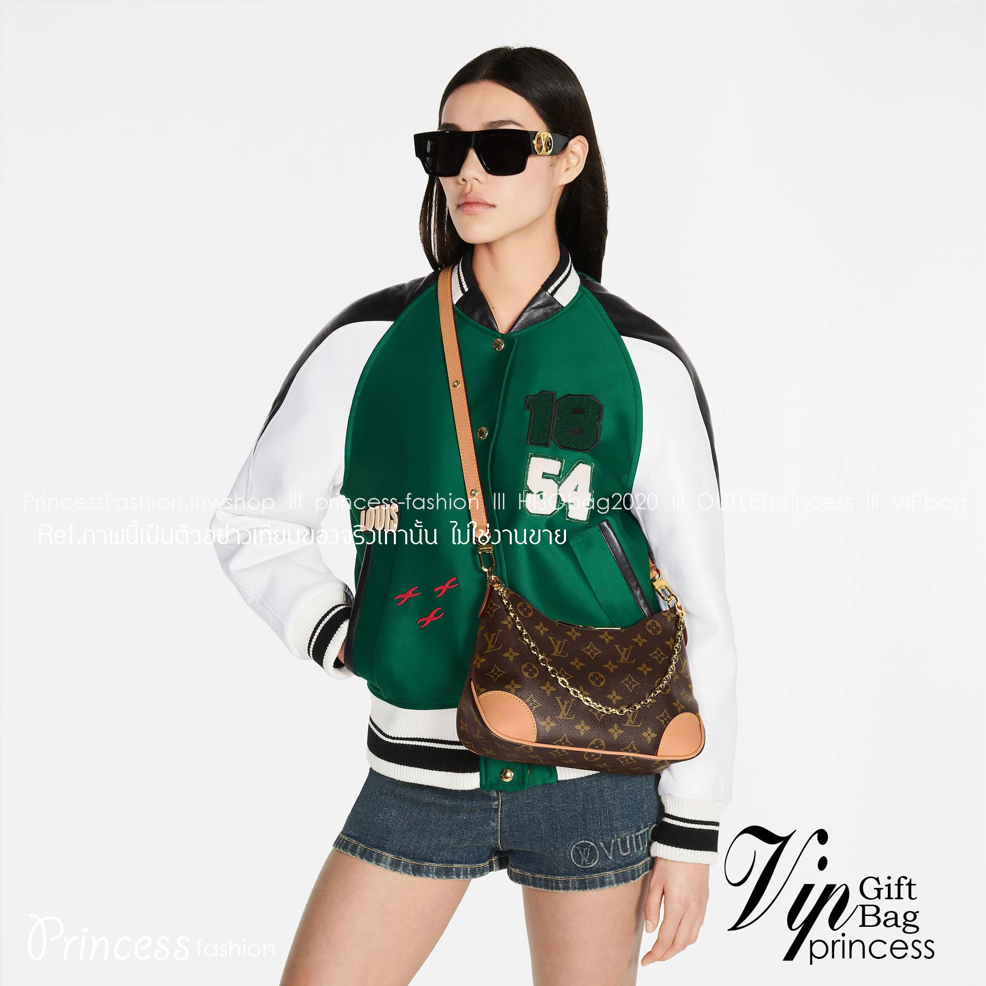 LV boulogne monogram bag กระเป๋าสะพาย ดีไซน์คลาสสิครุ่นสุดปัง ขนาดกำลังดี ใช้งานได้สะดวกคล่องตัว วัสดุหนังแคนวาสทนทาน