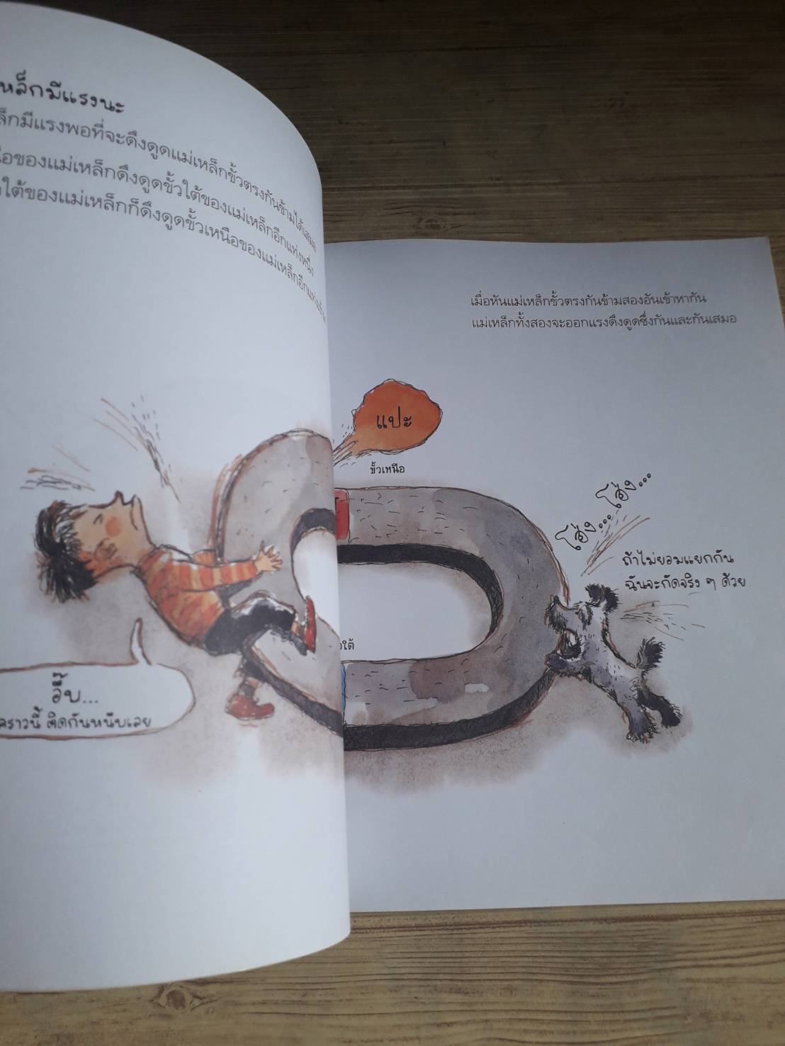 หนังสือจุดประกายคิด ชุด รู้วิทย์ คิดเป็น แรงแม่เหล็กแกนโลก ยู โฮ ซุน เรื่อง ลี ฮยัง จิน ภาพ กันต์ วงก์พงศา แปล***สินค้าหมด***