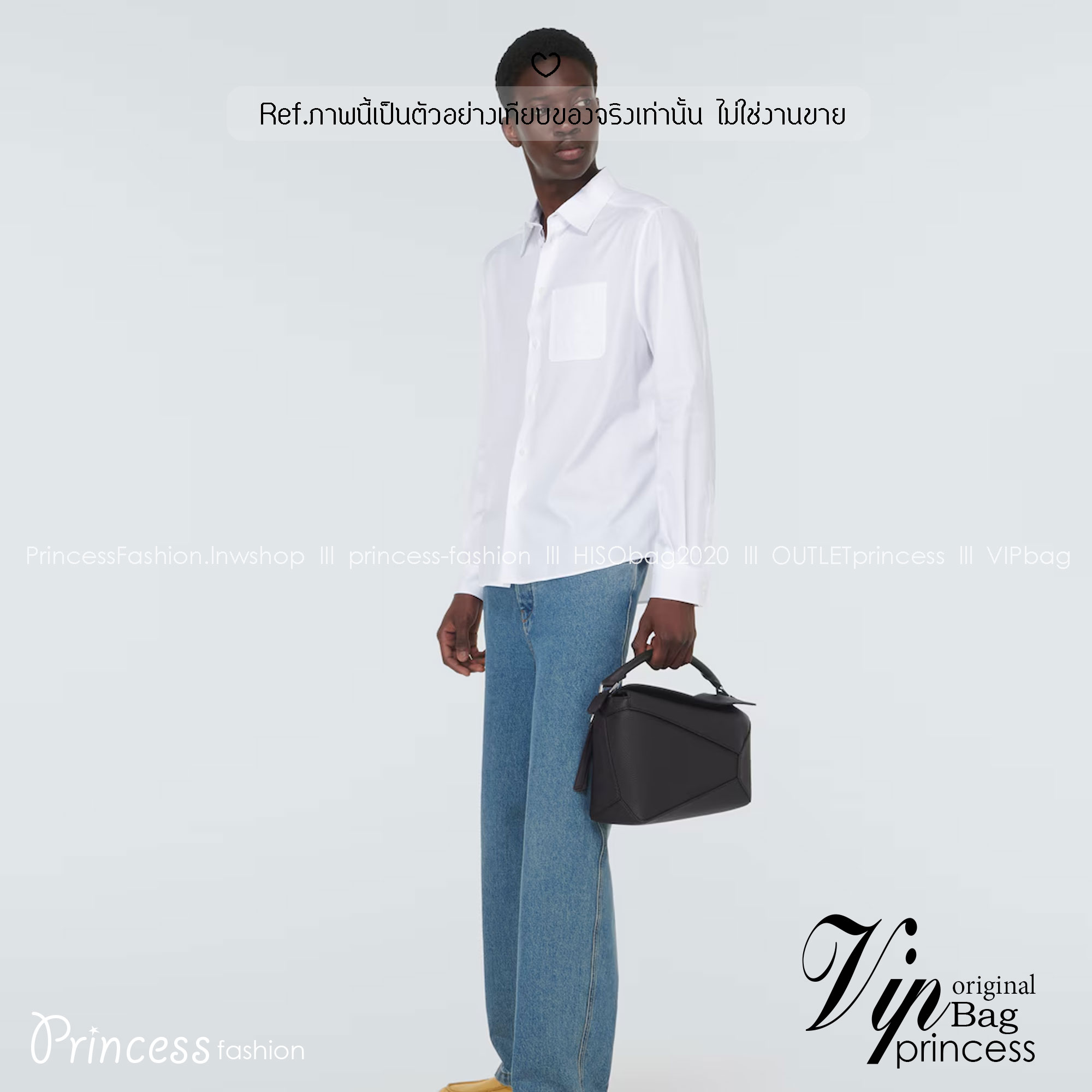 LOEWE Puzzle bag in smooth leather กระเป๋าสะพายทรงกล่องเรียบแต่หรูคูลและเท่ห์ สุดยอดแบรนด์ที่ดีไซน์เป็นเอกลักษณ์ โดดเด่น สไตล์พัซเซิล ใช้ได้ทั้งชายหญิง