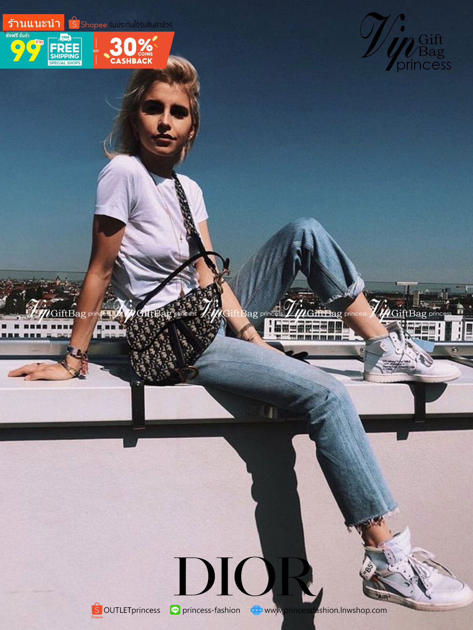 หนังแท้ DIOR SADDLE BAG Oblique Embroidery รุ่นใหม่ทอลายเสือ กระเป๋ารุ่นยอดนิยมตามแบบฉบับแบรนด์ งานทอลายคมชัด ใช้งานได้ 2 แบบ สะพายยาว CROSSBODY และสายสั้นถือได้เก๋ๆ ลุคนี้คูลสุดๆ เลยค่าา ภาพถ่ายจากสินค้าจริง! สวยมาก พร้อมส่งที่ไทยราคาสุดคุ้ม สาวๆ ห้ามพลา