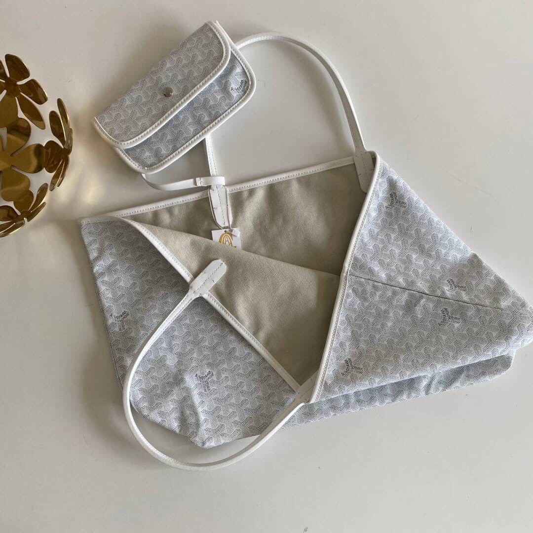 VIP 】หนังแท้ GOYARD SAINT LOUIS GM TOTE BAG กระเป๋าทรง SHOPPING ขนาดใหญ่กำลังดี สวยหรูคลาสสิคไม่มีเอ้าท์ ภายในโล่งกว้าง ใส่สัมภาระได้เยอะจุใจพร้อมส่งที่ไทยจองด่วนเลยค่ะ!