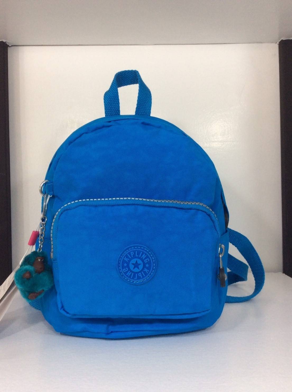New Arrival!!! Kipling Mini nylon Backpack ( K12673 ) >> กระเป๋าเป้มินิรุ่นใหม่ล่าสุด วัสดุไนล่อนกันน้ำ บุด้วยนวมเพิ่มความนุ่ม เปิดปิดด้วยซิป >>รูปทรงสวย ขนาดกะทัดรัด น้ำหนักเบา สีสันสดใส