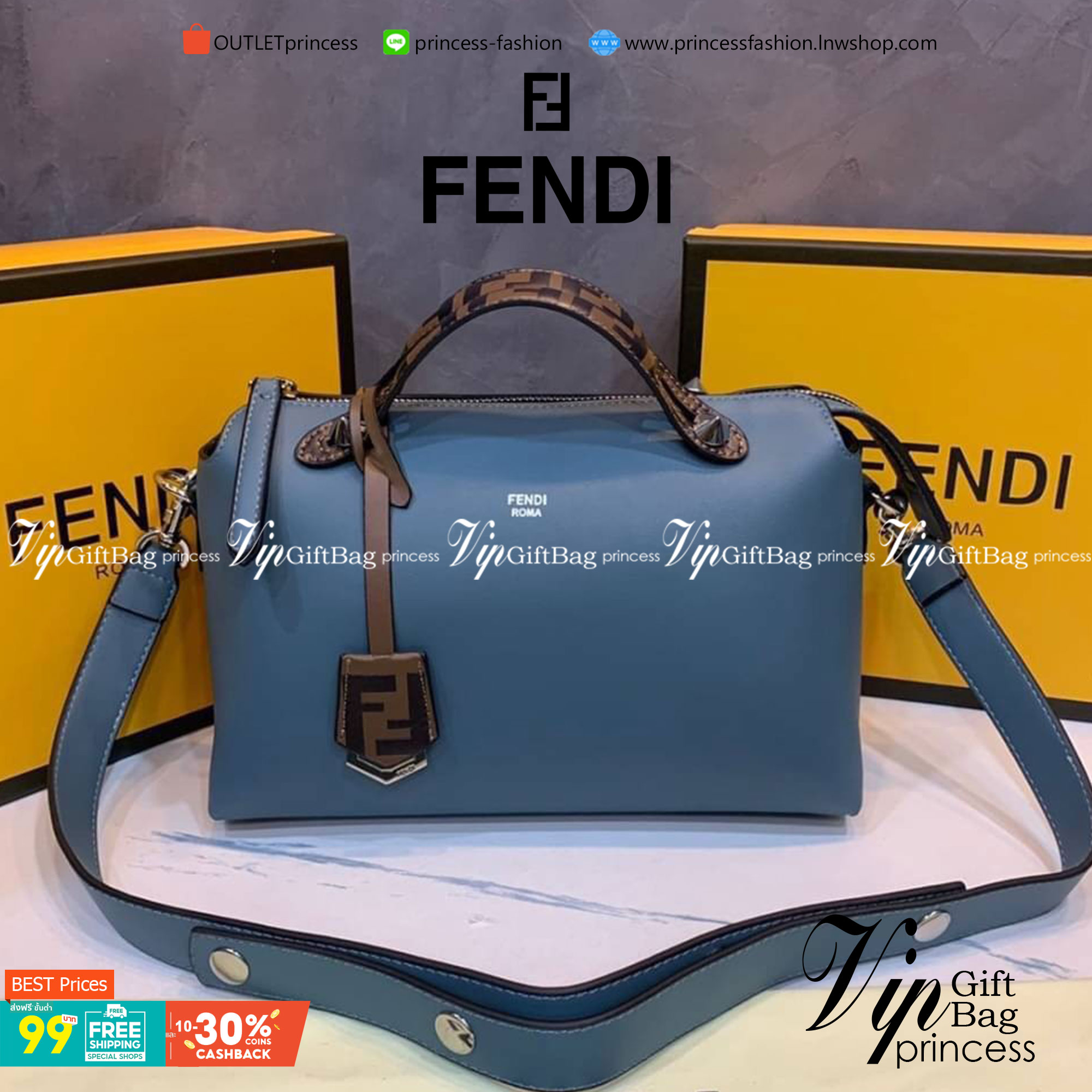 FENDI By The Way tote น้องงกลับมาแล้วว ใครรออยู่ห้ามพลาดจร้าา สวยๆอย่างนี้อดใจยังไงไหว!! กระเป๋ารุ่นที่ไม่ว่าจะใช้แบบหิ้วหรือสะพายข้างก็สวยทุกลุค แถมแมทกับชุดได้ง่าย เหมาะกับทุกๆวัน สินค้าพร้อมส่ง มีจำนวนจำกัด