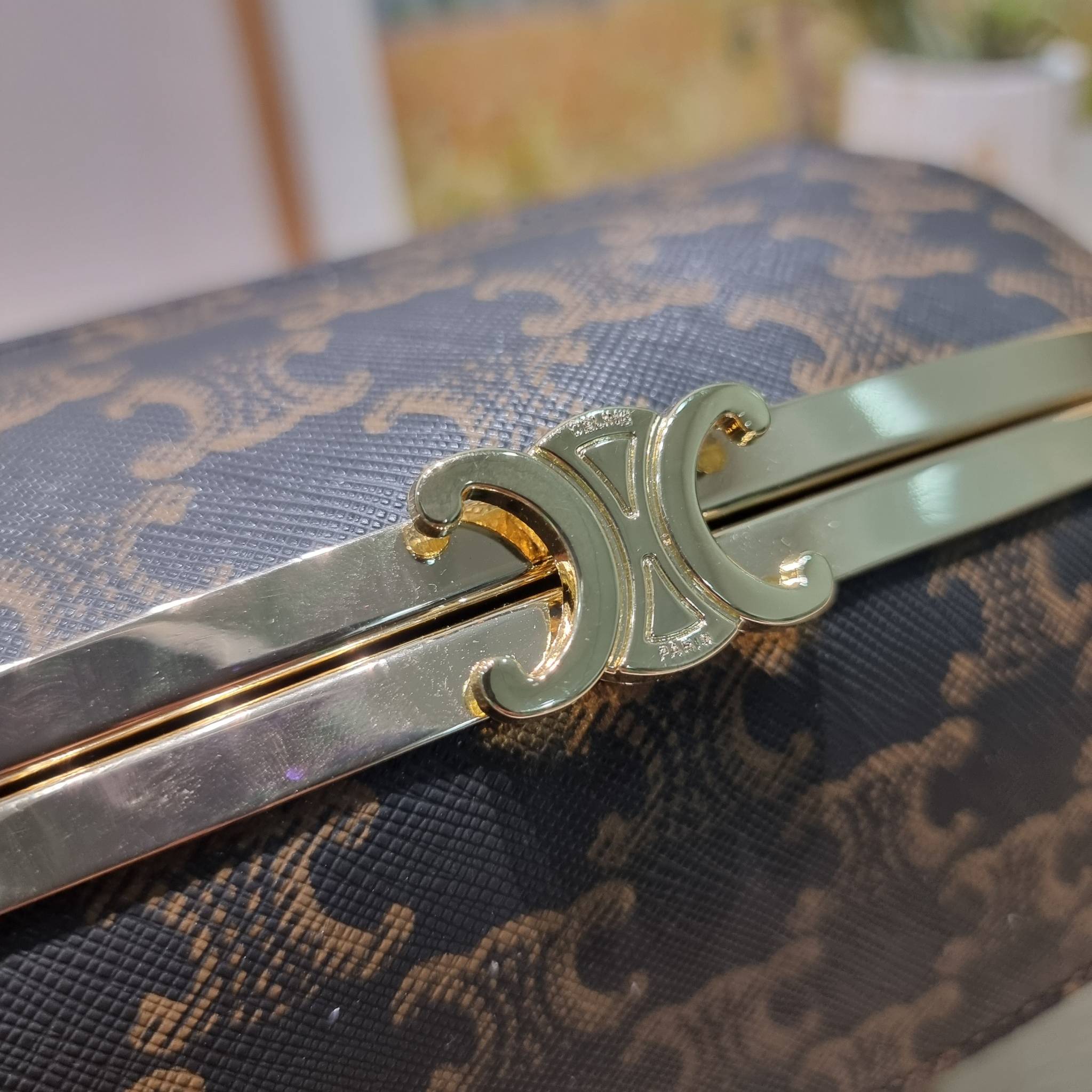 Celine Lunch Box Bag / CELINE BOX BAG IN TRIOMPHE CANVAS สุดปัง กับกระเป๋าทรงกล่อง ดีไซน์ยูนีค ไม่ซ้ำ วัสดุหนังแคนวาส เปิด-ปิดด้วยอะไหล่ขัดแน่นหนา