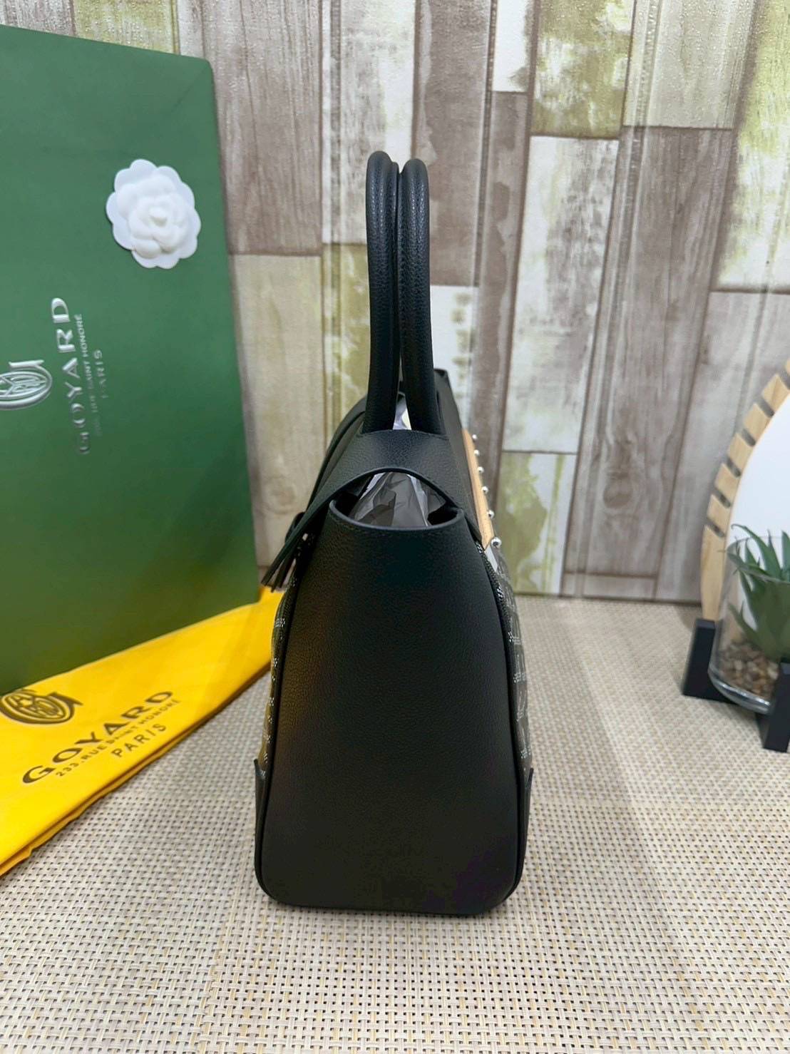 5 สี ORI หนังแท้ | Goyard Saigon Tote Bag กระเป๋าสะพายทรงโท้ท พร้อมหูจับใช้งานง่าย ภายในโล่งกว้าง หรูหราลงตัว