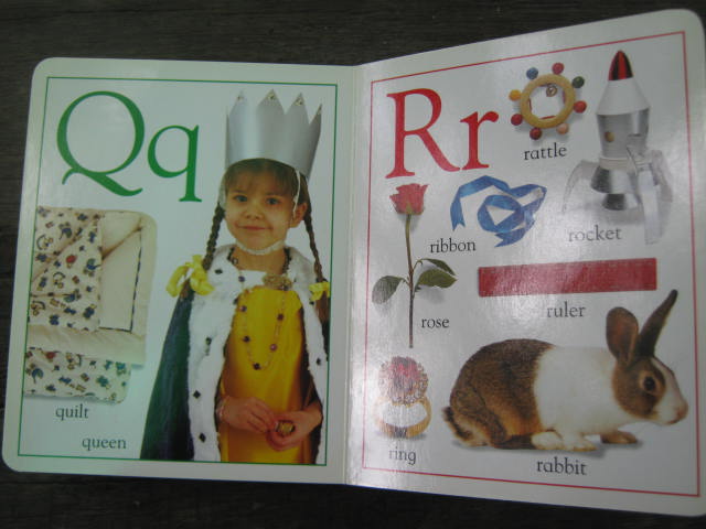 My First A B C Board Book - หนังสือเสริมพัฒนาการเด็ก 2 ภาษา มือสอง