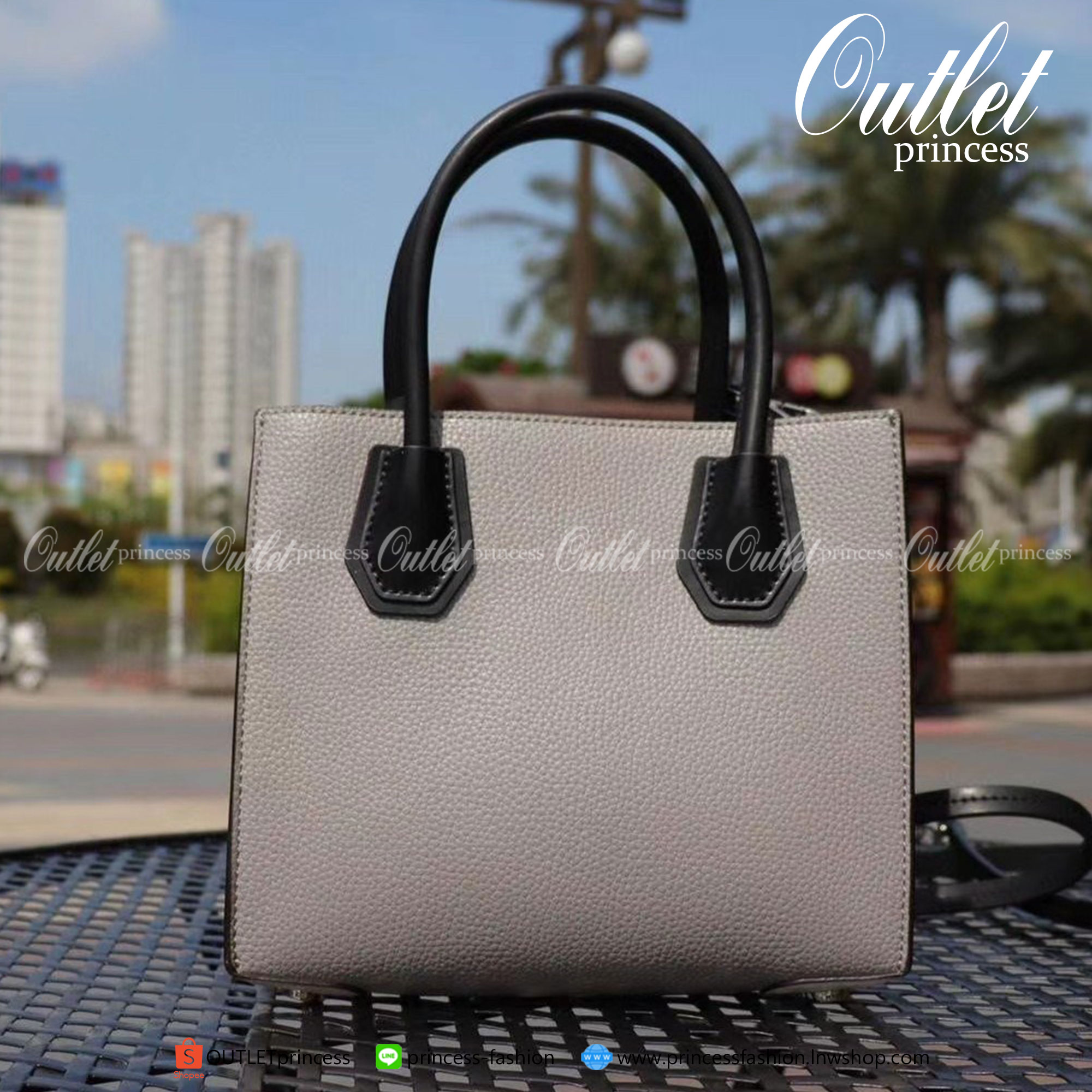 ของแท้ 100% Micheal Kors Genuine Leather Handbag (The Mercer Collection⚡️)