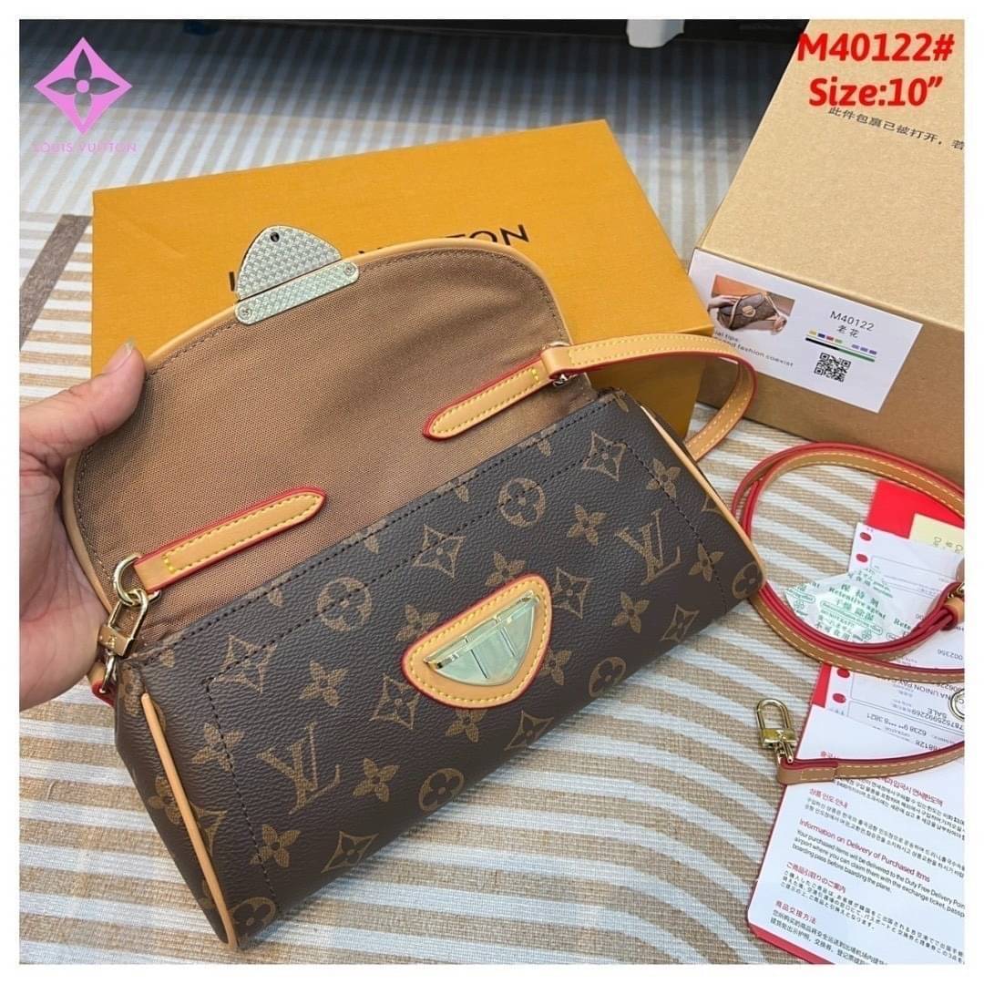 LV Monogram Canvas Beverly Clutch Bag / LV Monogram Pochette Beverly Shoulder Bag กระเป๋าทรงคลัช ทรงพอช งานวินเทจ ลายโมโนแกรม ถือหรือสะพายไหล่ได้ สวยหรูตลอดกาล