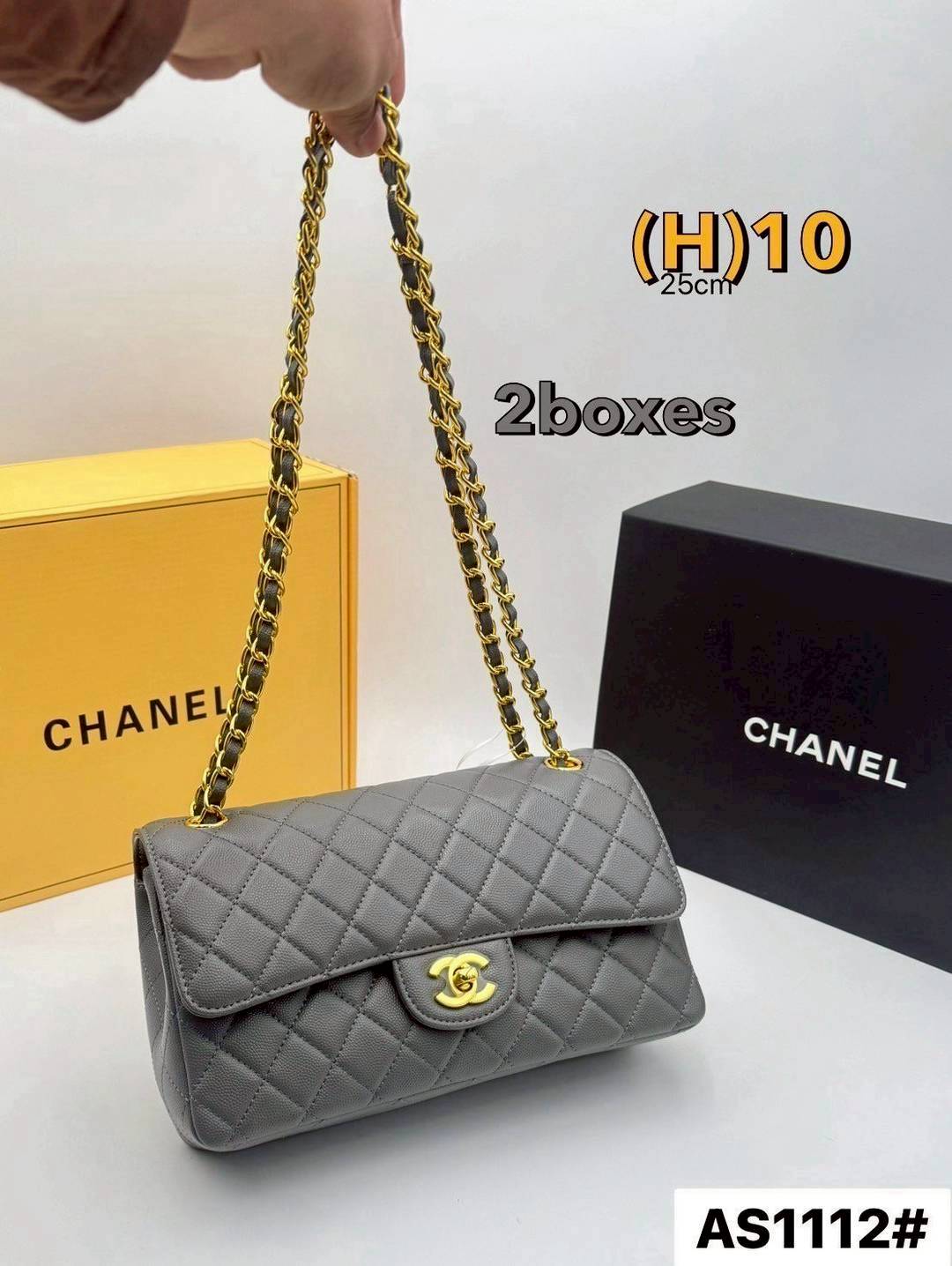 CHANEL Classic Bag 25cm สีใหม่เข้าเพิ่ม สวยละมุน สวยสดใสแบบสับ สวยตัวแม่ต้องมี กระเป๋าสะพายข้าง รูปทรงคลาสสิค หรูหรา