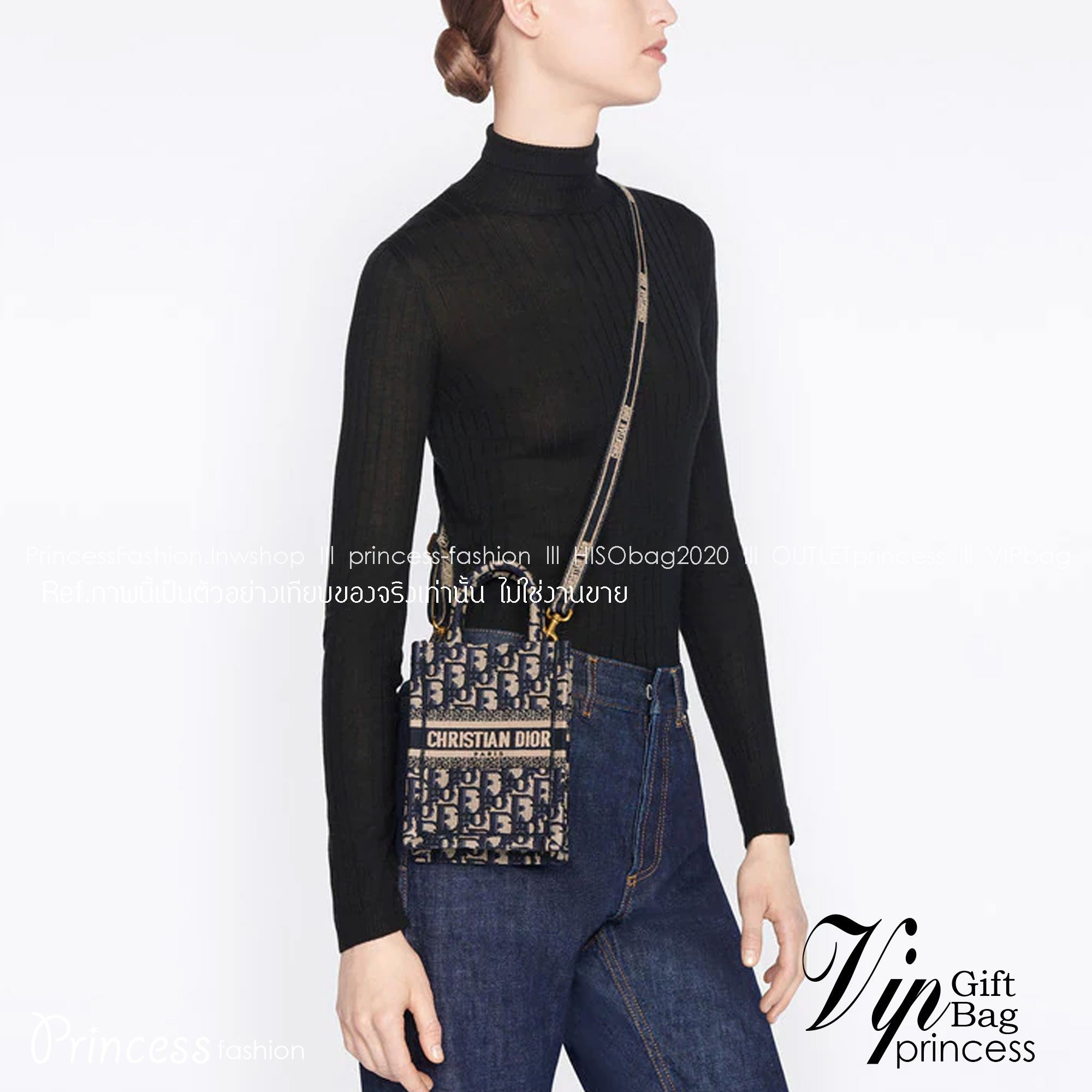 Dior mini book tote phone bag / CD MINI SHOPPING BAG น้องคนสวย ไซส์มินิ ขนาดเล็กน่ารัก น่าใช้มากกกก!! ดีไซน์คลาสสิควินเทจ สวยหรู
