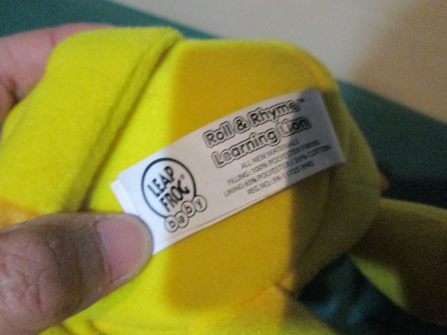 LeapFrog Roll & Rhyme Learning Lion ของเล่นมือสอง