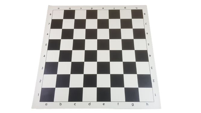 กระดานหมากรุกผ้าPVCม้วนพกพาขนาดช่อง 5.7x5.7 cm.