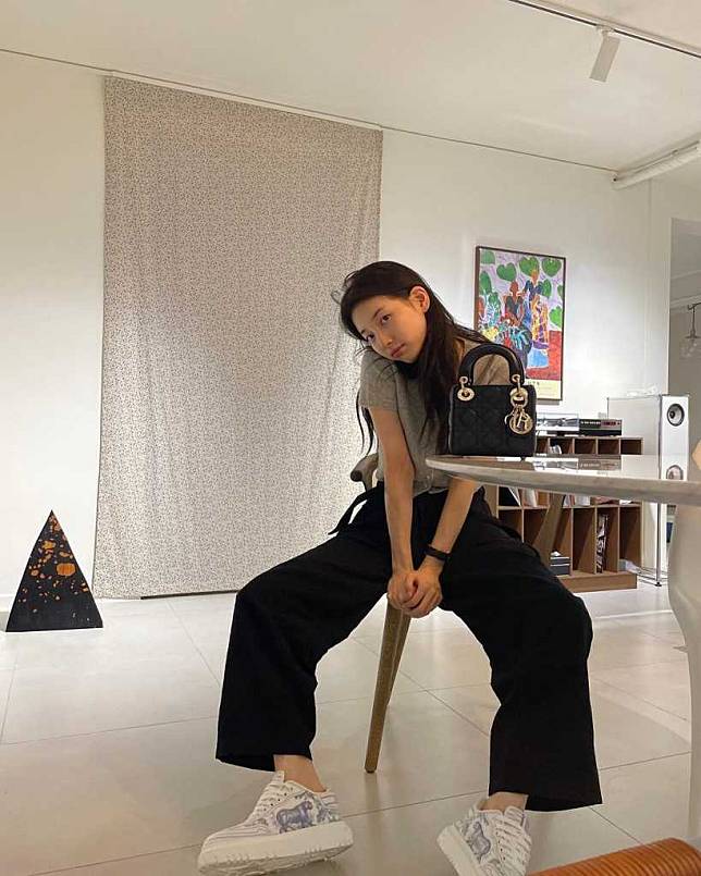 VIP 】หนังแท้ CHRISTIAN DIOR MICRO LADY DIOR BAG Cannage Lambskin