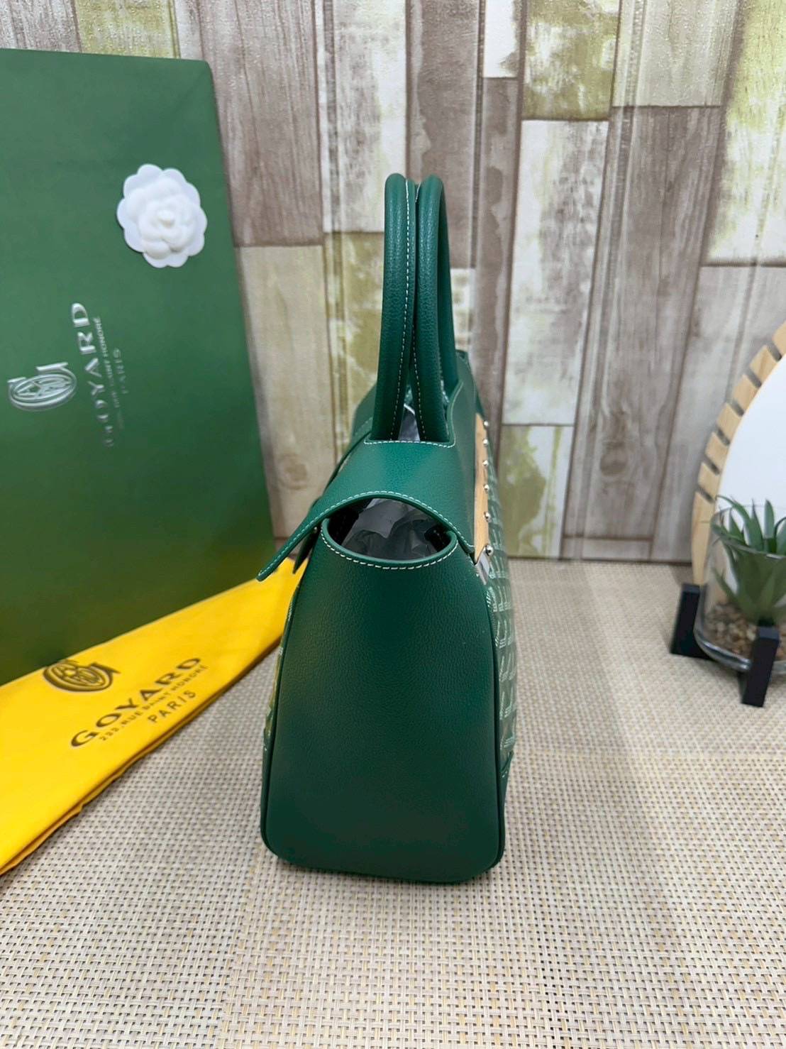 5 สี ORI หนังแท้ | Goyard Saigon Tote Bag กระเป๋าสะพายทรงโท้ท พร้อมหูจับใช้งานง่าย ภายในโล่งกว้าง หรูหราลงตัว