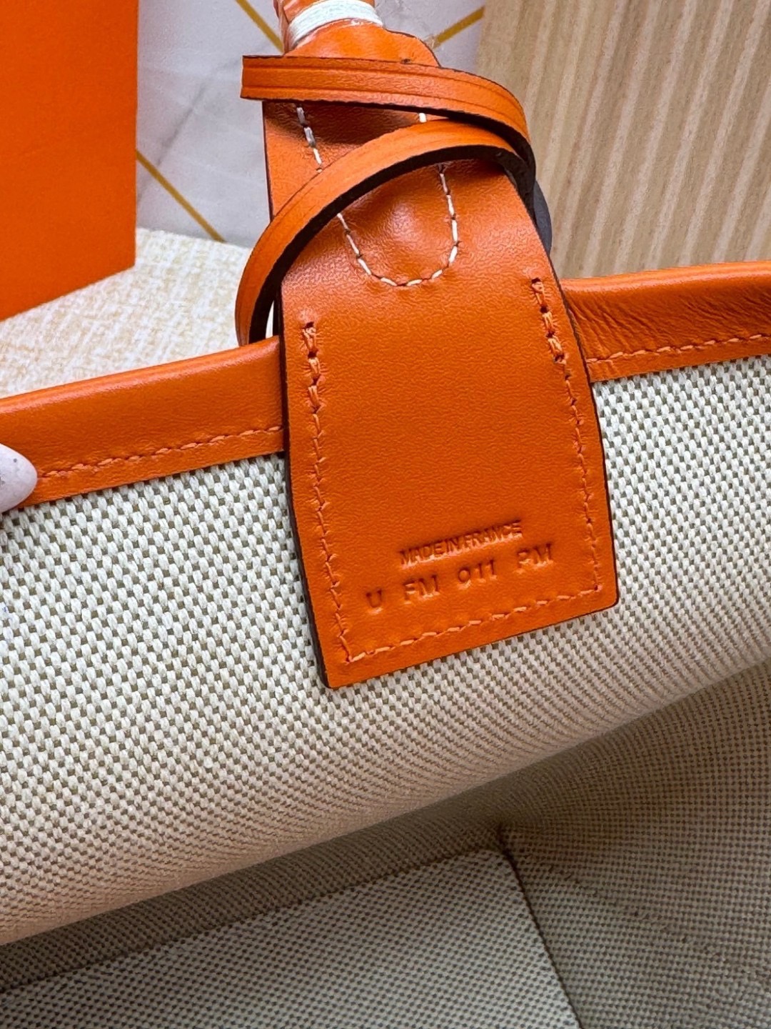 HERMES Steeple Tote Bag / H Steeple canvas tote bag 30cm กระเป๋าทรงโท้ทแคนวาสอย่างดี พิมพ์ลายคมชัด ลายใหม่สวยหรู เกรดออริ สลับแท้