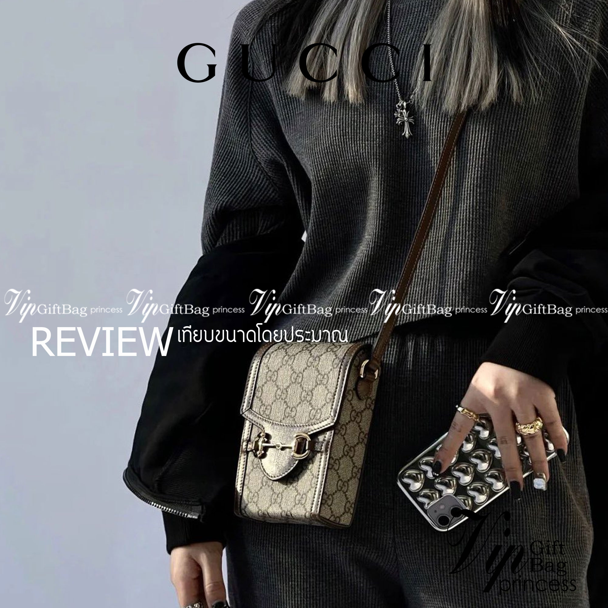 Gucci Horsebit 1955 mini bag / Gucci horsebit phone case สีใหม่ละมุนพร้อมส่ง กระเป๋าสะพาย กระเป๋าใส่โทรศัพท์ งานแฟชั่นคลาสสิก อะไหล่สวย ดีไซต์สัญลักษณ์วงแหวนตามแบบฉบับแบรนด์ มาพร้อมกล่องแบรนด์และสายสะพายยาวที่สามารถปรับระดับได้ พร้อมส่งให้สะพาย สวยๆ กันแล