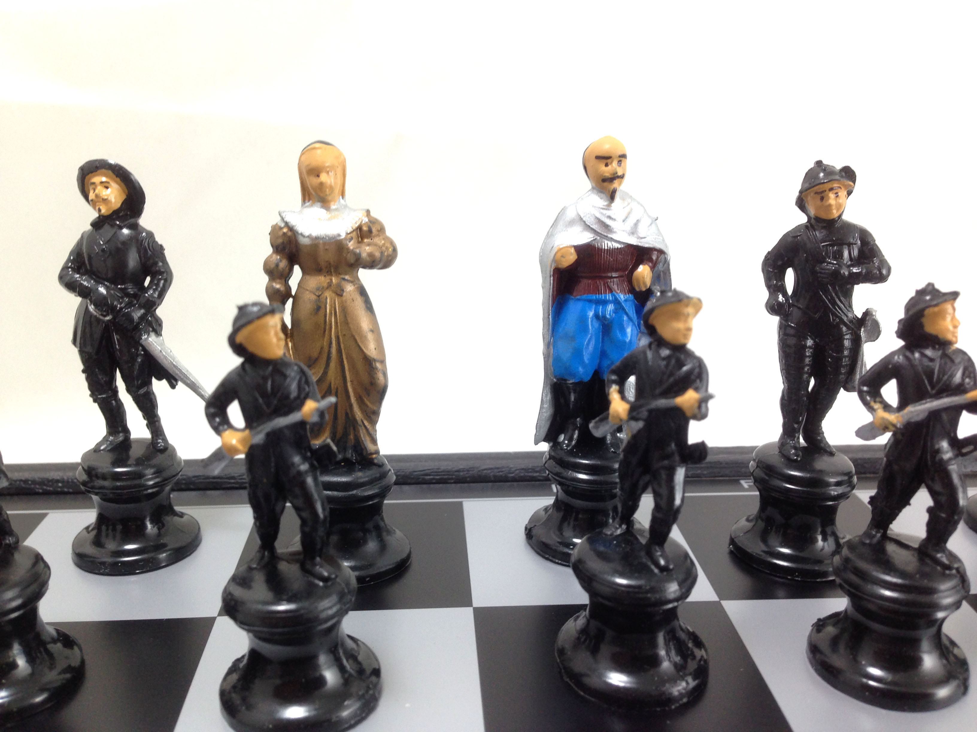 หมากรุกฝรั่งแม่เหล็กตัวเดินคาแล็กเตอร์ยุคกลาง(CH350589)