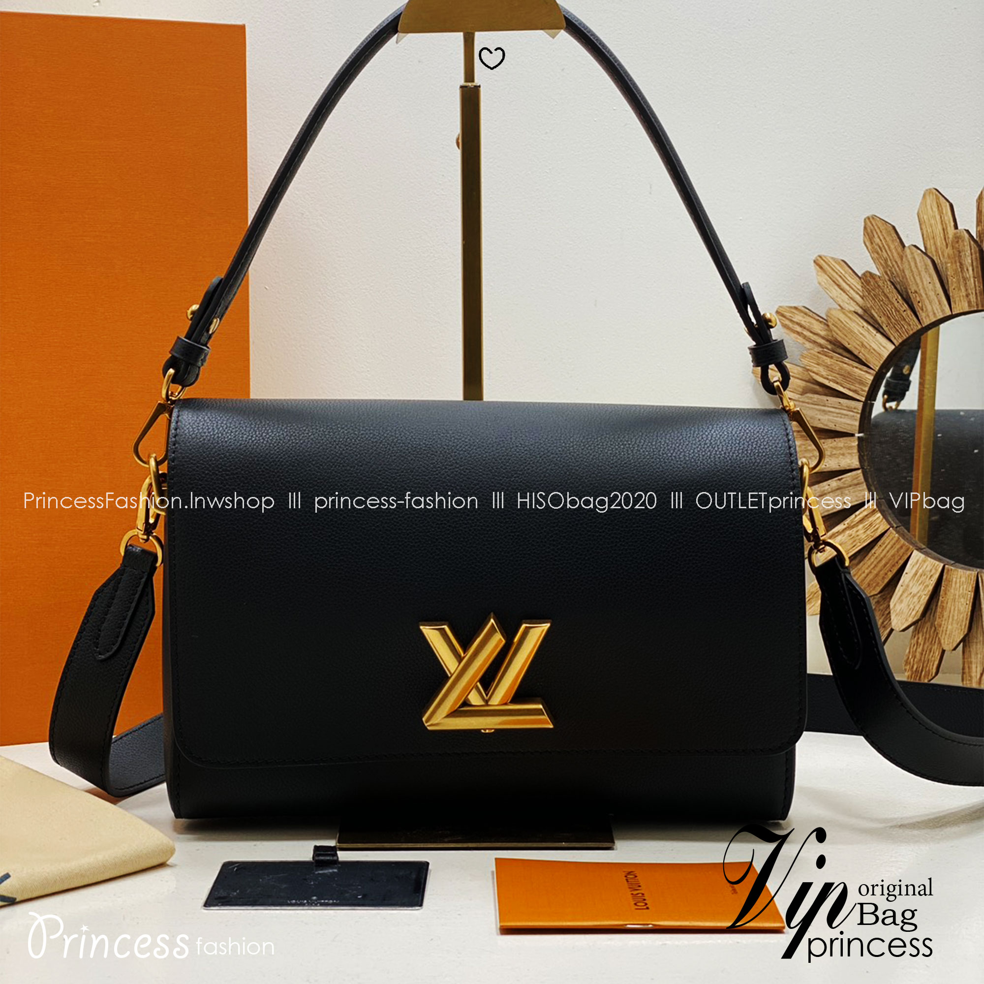 TOP ORI หนังแท้ | เกรดดีสุด LV Soft Twist Handbag กระเป๋าถือสุดไอคอนิก ถือเป็นกระเป๋าคู่ใจที่สมบูรณ์แบบสำหรับทุกวัน