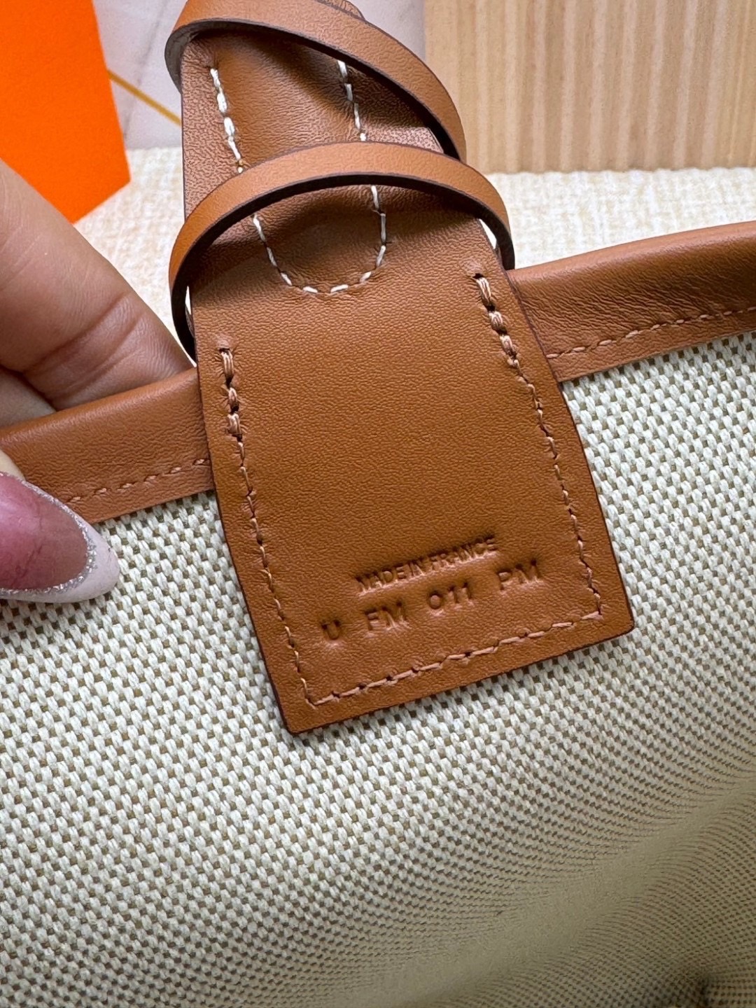HERMES Steeple Tote Bag / H Steeple canvas tote bag 30cm กระเป๋าทรงโท้ทแคนวาสอย่างดี พิมพ์ลายคมชัด ลายใหม่สวยหรู เกรดออริ สลับแท้