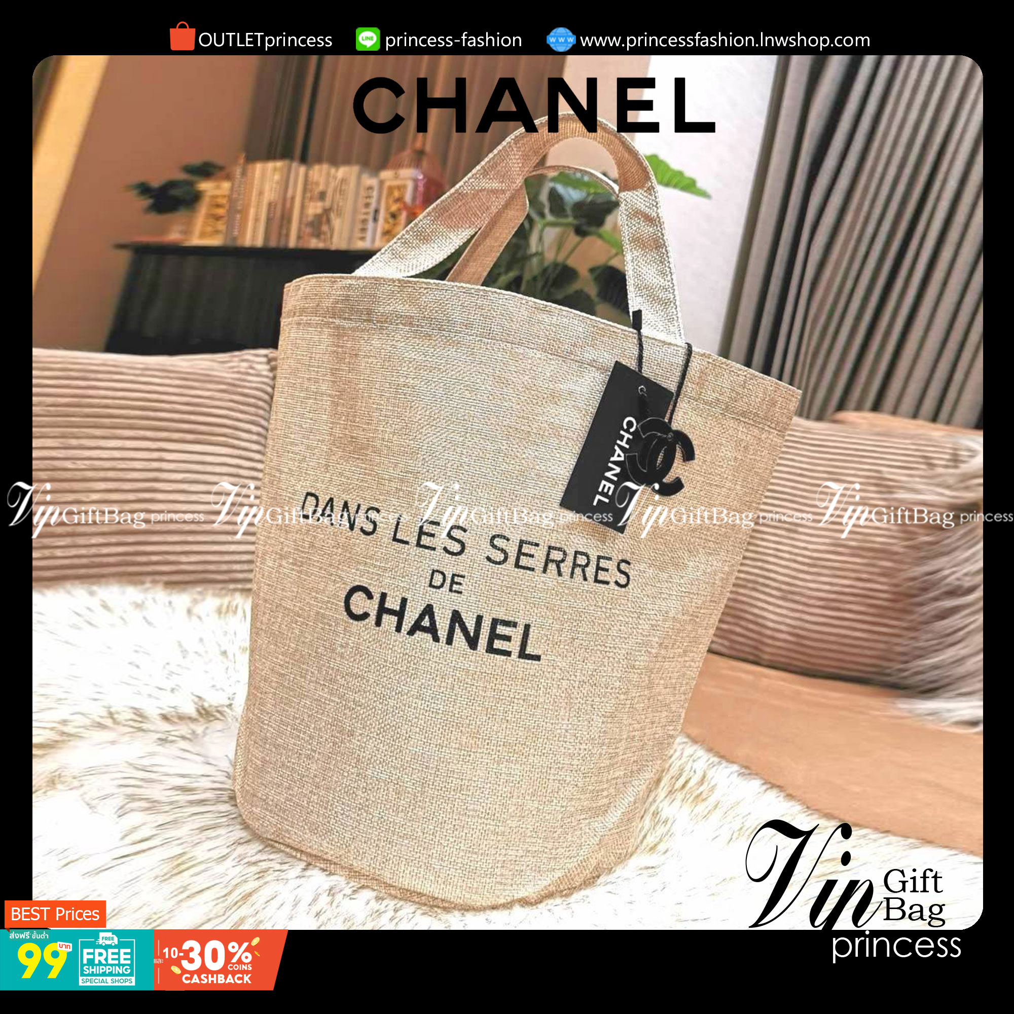 มาแล้วค่ะ! Chanel GWP New items ที่สาวๆพรีกันมาเยอะ Don't Miss! New Arrivals! Chanel DANS LES SERRES DE CHANEL Nylon Shopping Bag VIP Gift Event GWP พรีเมี่ยมกิ๊ฟรุ่นใหม่ล่าสุดคอลเลคชั่น DANS LES SERRES จาก Chanel Exhibition ใบใหญ่กำลังดีวัสดุ Nylon 