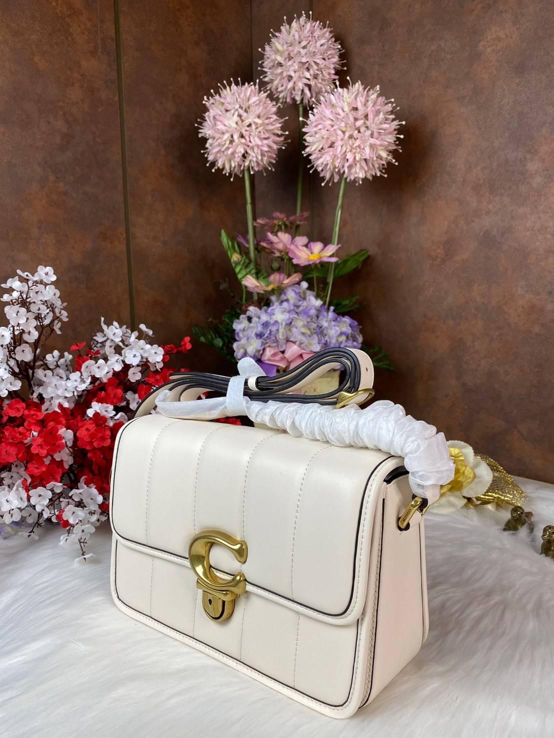 Coach Studio Shoulder Bag With Quilting c7725 พร้อมส่งที่ไทย