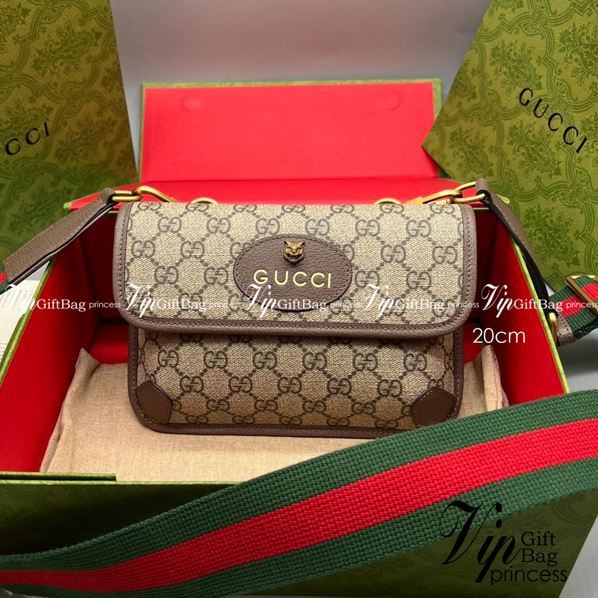 GUCCI Neo Vintage GG Supreme belt bag / Gucci Belt bag เกรดใช้งานสลับของแท้ เกรดออริจินอล ใช้ได้ทั้งชายหญิง งาน unisex ผลัดกันใช้ ^-^ ก็ได้ งานสวยตามรูป สินค้าขายดี ภาพสินค้าถ่ายจากงานขายจริง ใช้งานต่างประเทศได้