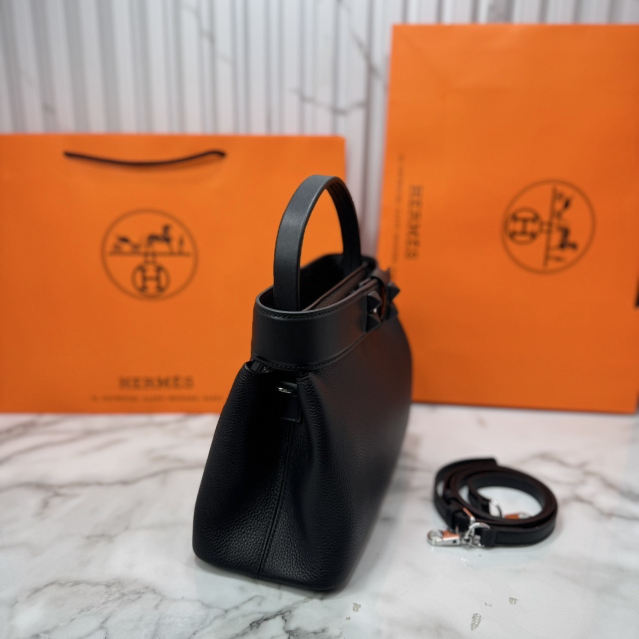 ORI หนังแท้ | Hermes Medor Bag กระเป๋าสะพายดีไซน์ใหม่ แบรนด์หรูระดับไฮคลาส หรูหรา ลัคชู