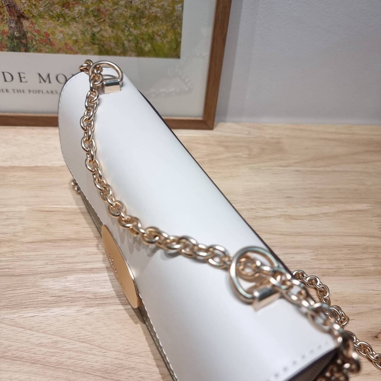 COACH CR528 ELIZA FLAP CROSSBODY IN SIGNATURE CANVAS กระเป๋าสะพายสุดหรู ดีไซน์โลโก้รุ่นใหม่สวยเด่น เกรดท็อปออริ เกรดดีสุด สลับแท้ 1:1