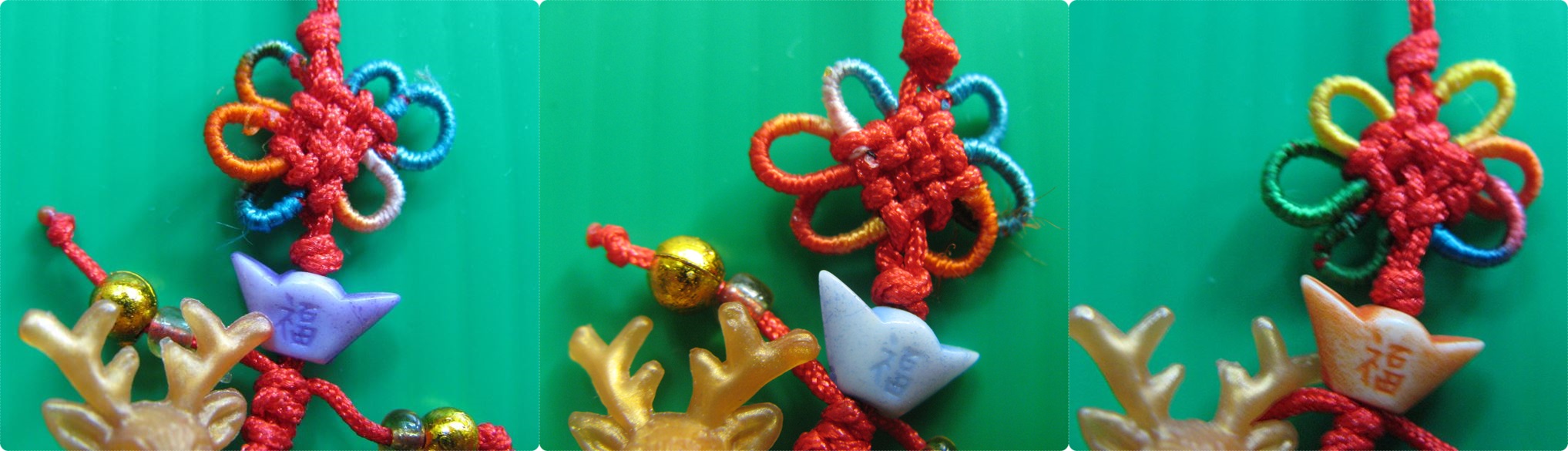 จี้ตัวกวางสีทอง เสริมดวงปีจอ ปี2562ค่ะ