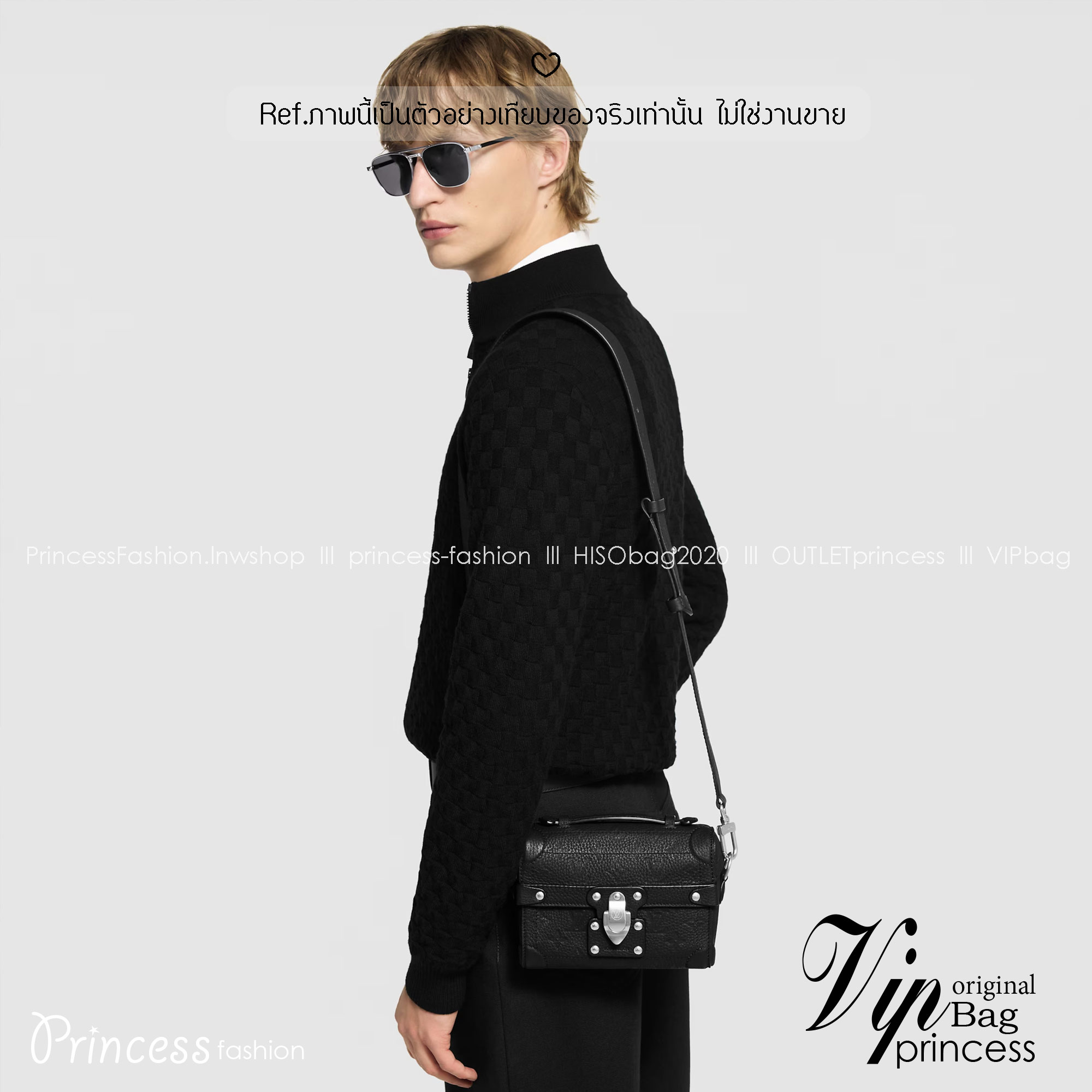 TOP ORI หนังแท้ | LV Soul Trunk Bag Taurillon leather with Monogram pattern กระเป๋าสะพายทรงทรังค์ ครอสบอดี้ขนาดกะทัดรัด หนังแท้เนื้อนุ่มประทับลาย Monogram หรูหราเป็นเอกลักษณ์ เสริมมุมโดดเด่นดีเทลหนังประณีต