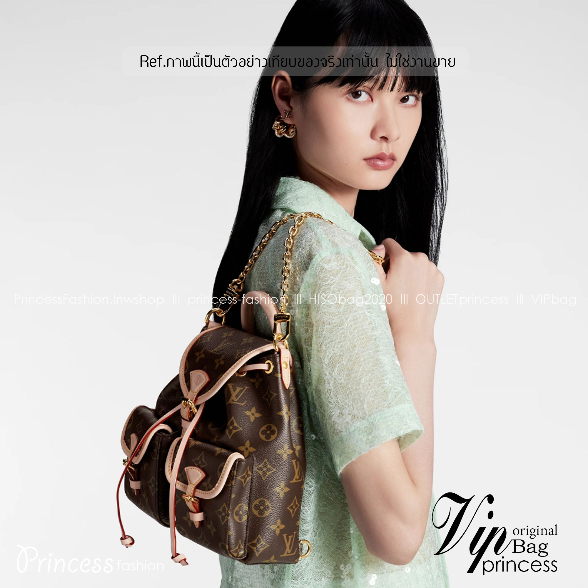 สลับแท้ LV Excursion PM กระเป๋าเป้สุดน่ารัก เกรดดีสุด หนังแคนวาสแท้ 🤍 เกรดสั่งตัด ท็อปวีไอพี สลับแท้ 1:1 ภาพถ่ายจากงานขายจริง ใช้งานต่างประเทศได้