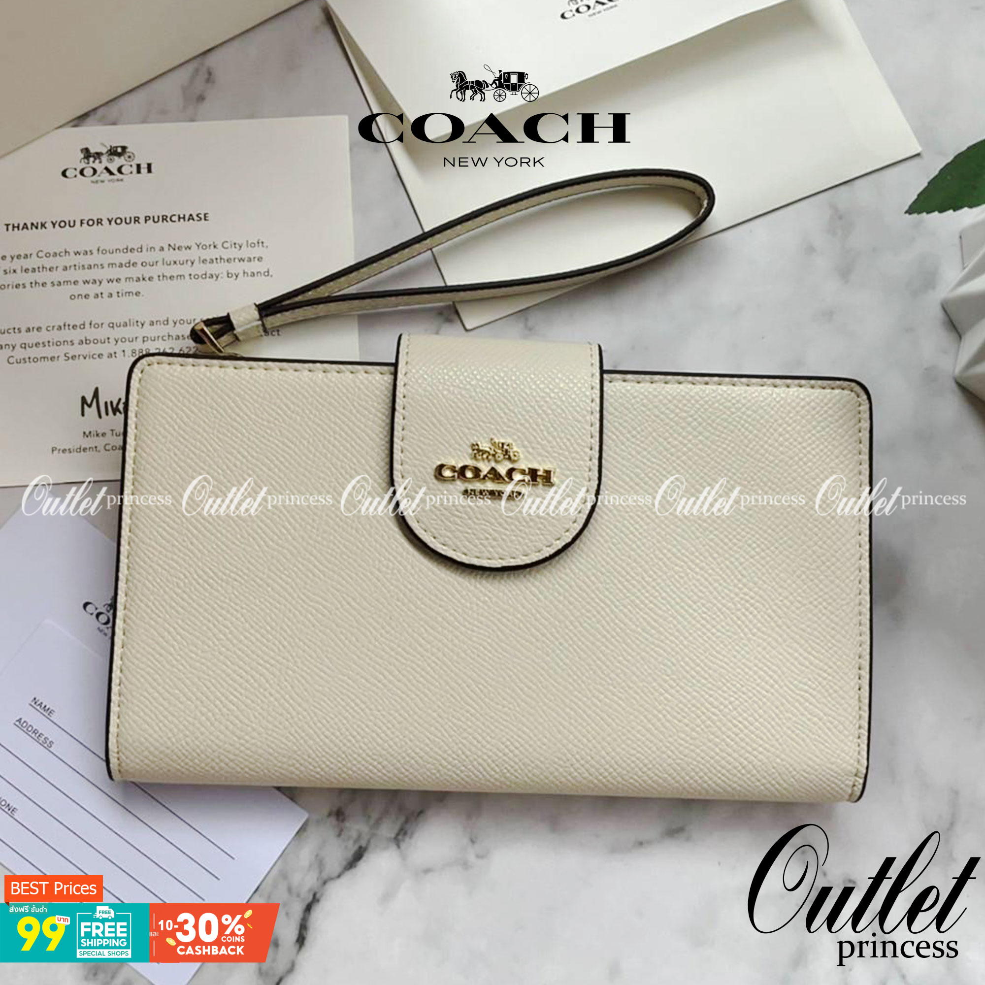 COACH TECH WALLET (COACH C2869) New Coach กระเป๋าสตางค์ใบยาวรุ่นใหม่ ใส่โทรศัพท์ได้ด้วยน๊า!! คอลเลคชั่นสวยหรู