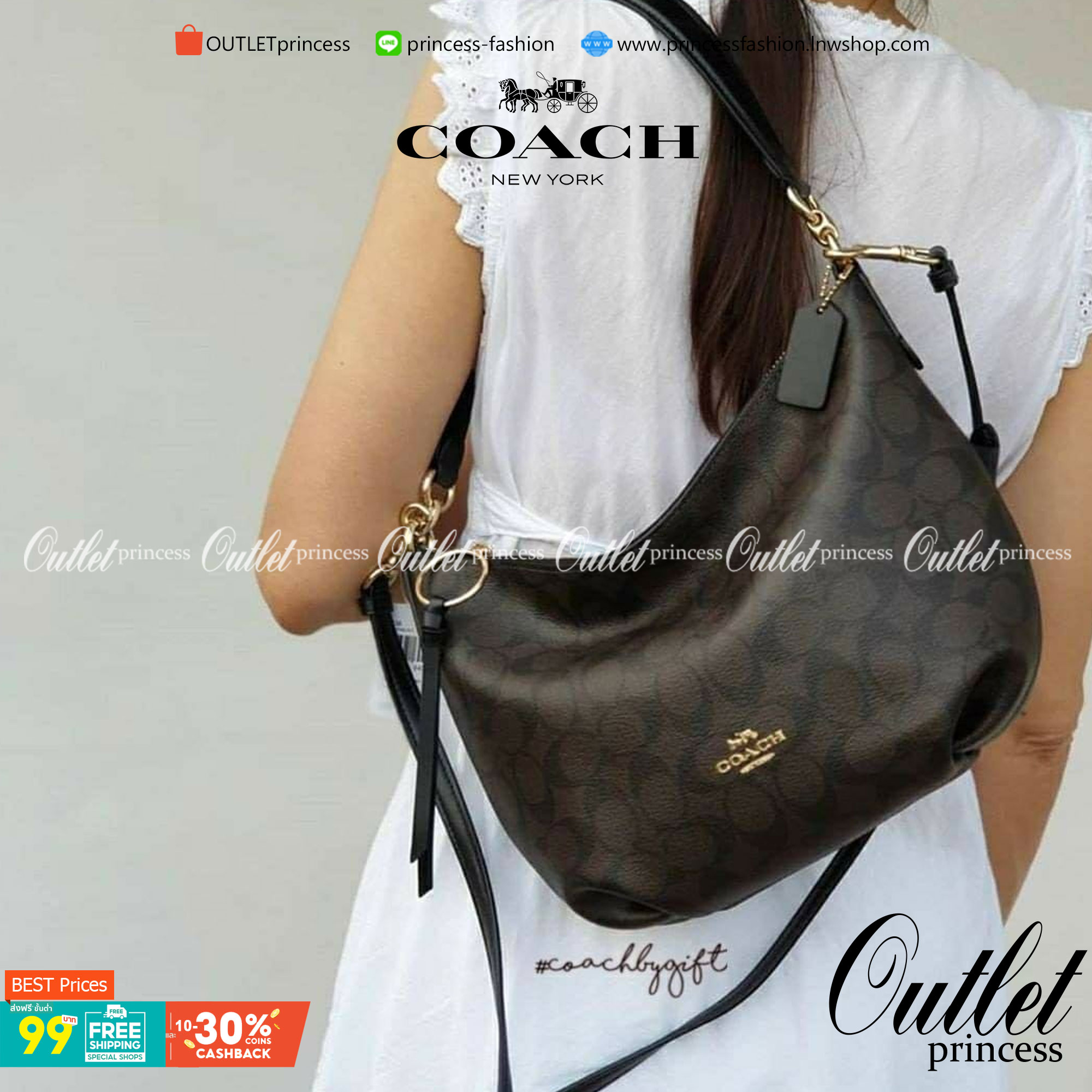 OUTLET 】ปรับราคาลง ได้ไปไม่ผิดหวังแน่นอนจ้าา💥 Coach Pebble Leather Small Skylar Hobo Shoulder Bag((90738)) พร้อมส่งที่ไทย ล่าสุด! กระเป๋าหิ้ว//สะพายข้างได้ ทรงน่ารัก ละมุน หนังแท้ หนังนิ่มมือดีมาก หลงรักแน่นอนค่าา! เปิดปิดกระเป๋าแบบซิปมีพู่ห้อย ใช