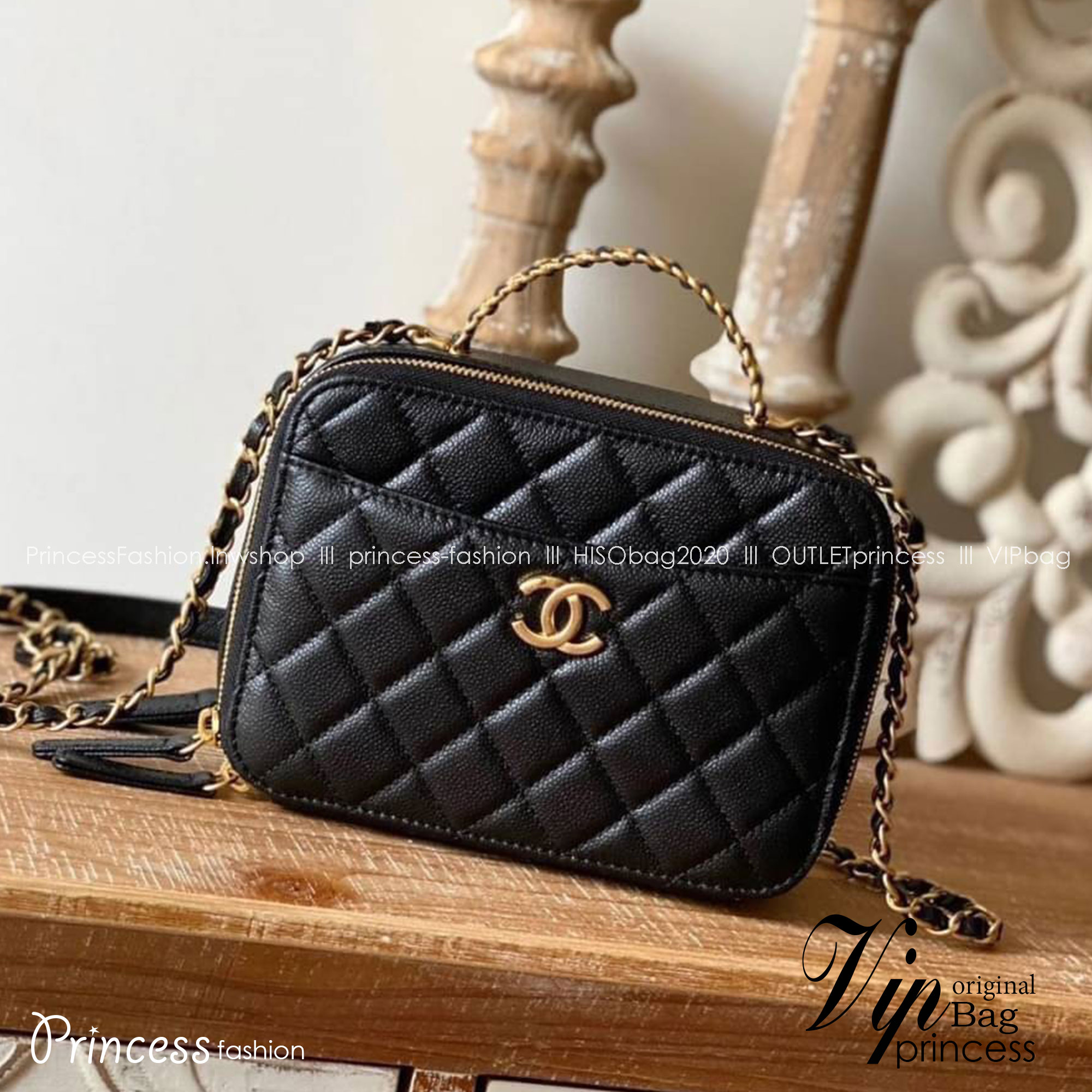 Chanel Vanity Case / Chanel 22S Vanity case พร้อมส่งแล้วค่า งานที่สาวๆ ตามหา เกรดท็อปออรินอล งานเหมือนสุด หนังแท้ สวยงามตามรูป
